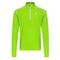 Zac Tech Half Zip Longsleeve Heren-Neongroen,Wit