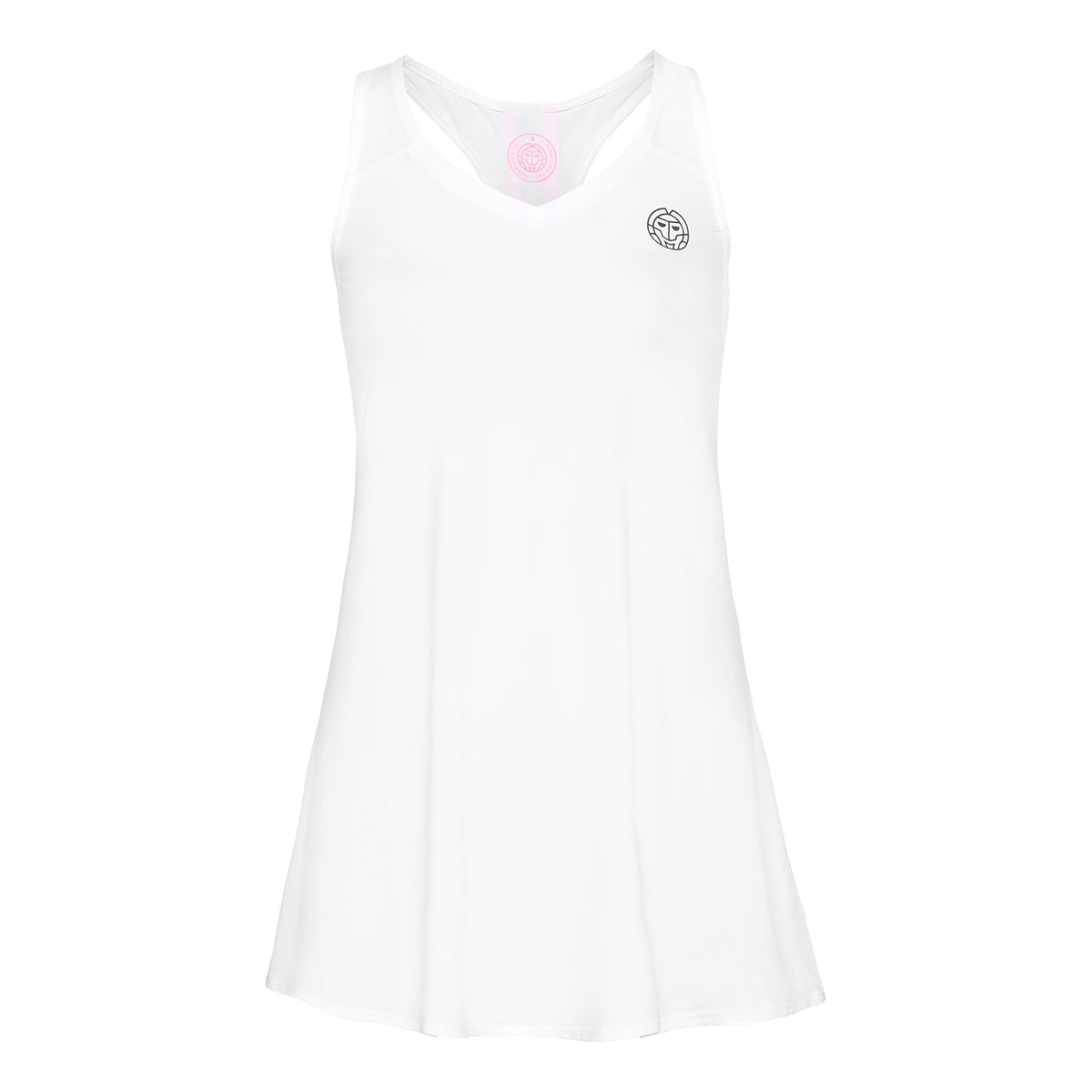 BIDI BADU Sira Tech Jurk Dames - wit, zwart