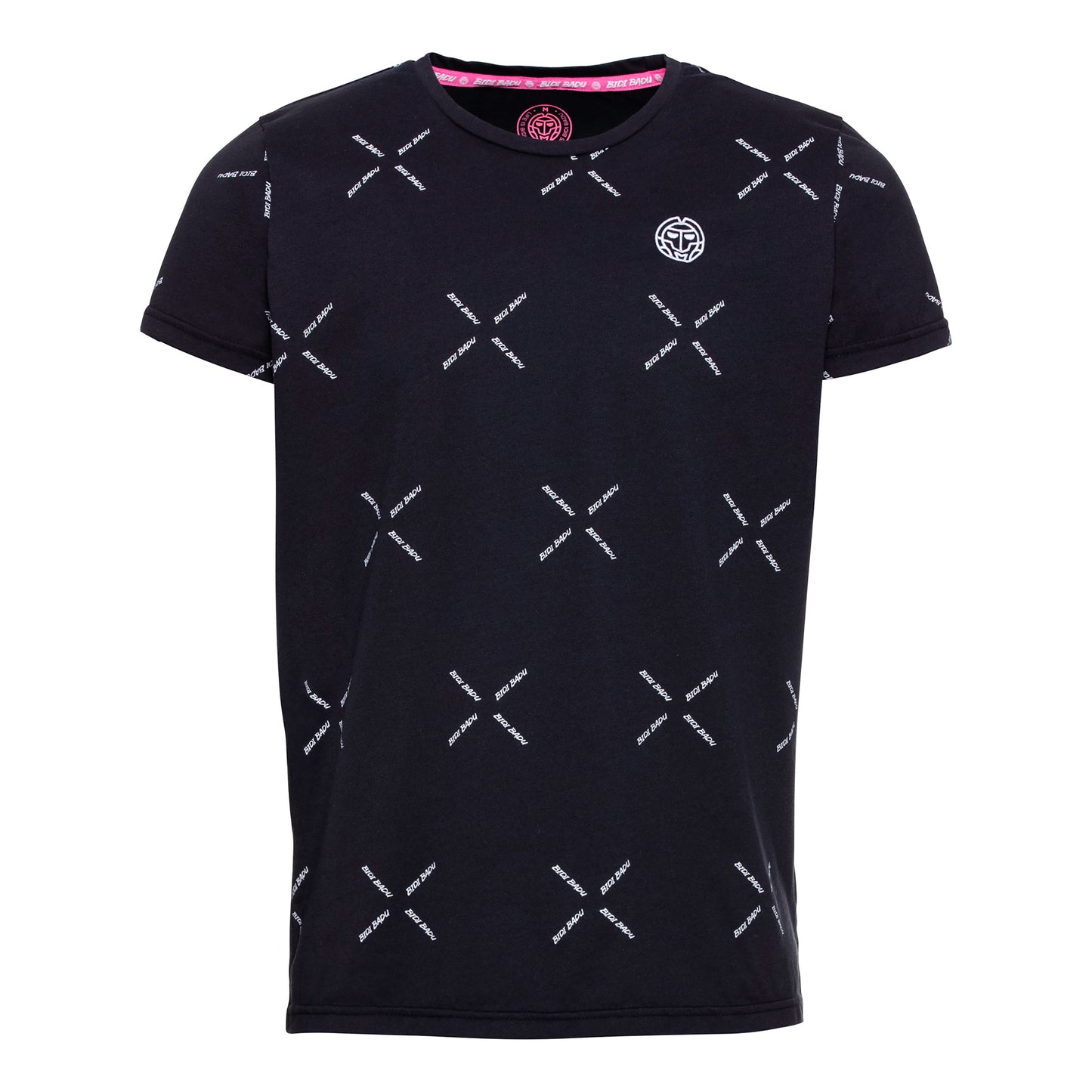 BIDI BADU Lifestyle T-shirt Heren - zwart, pink