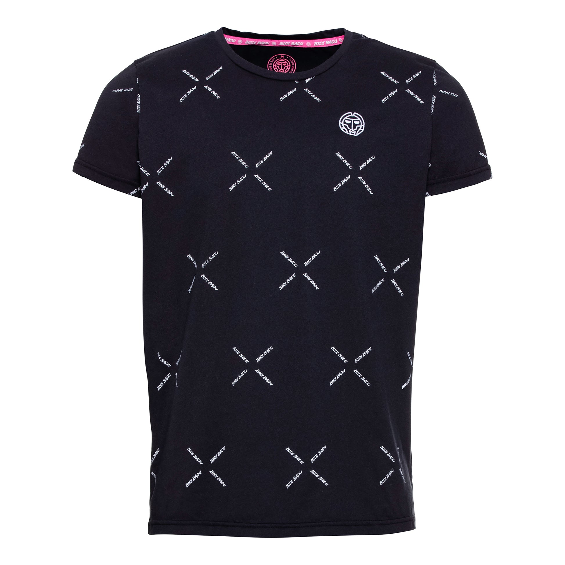 BIDI BADU Lifestyle T-shirt Heren - zwart, pink