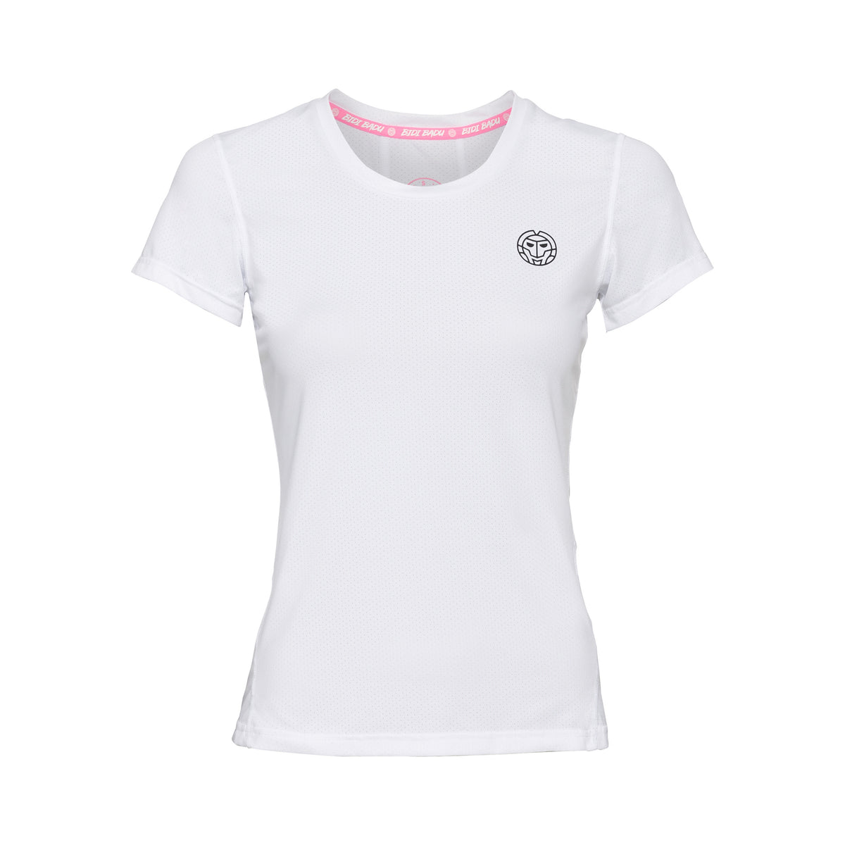 BIDI BADU Calla Tech Roundneck T-shirt Meisjes - wit, zwart