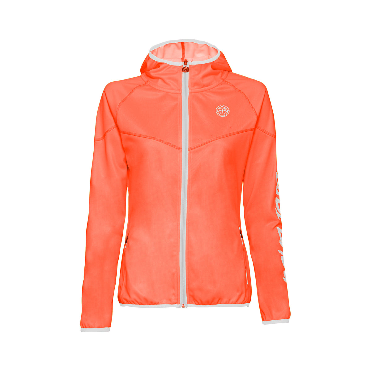 BIDI BADU Grace Tech Trainingsjack Meisjes - koraal, wit