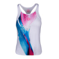 Fanny Tech Tanktop Dames - wit, veelkleurig