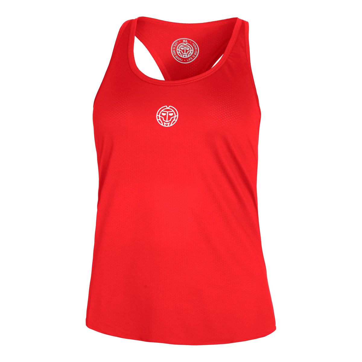 BIDI BADU Mea Tech Tanktop Dames - rood, wit