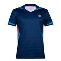 Tano Tech Polo Heren - donkerblauw, lichtblauw
