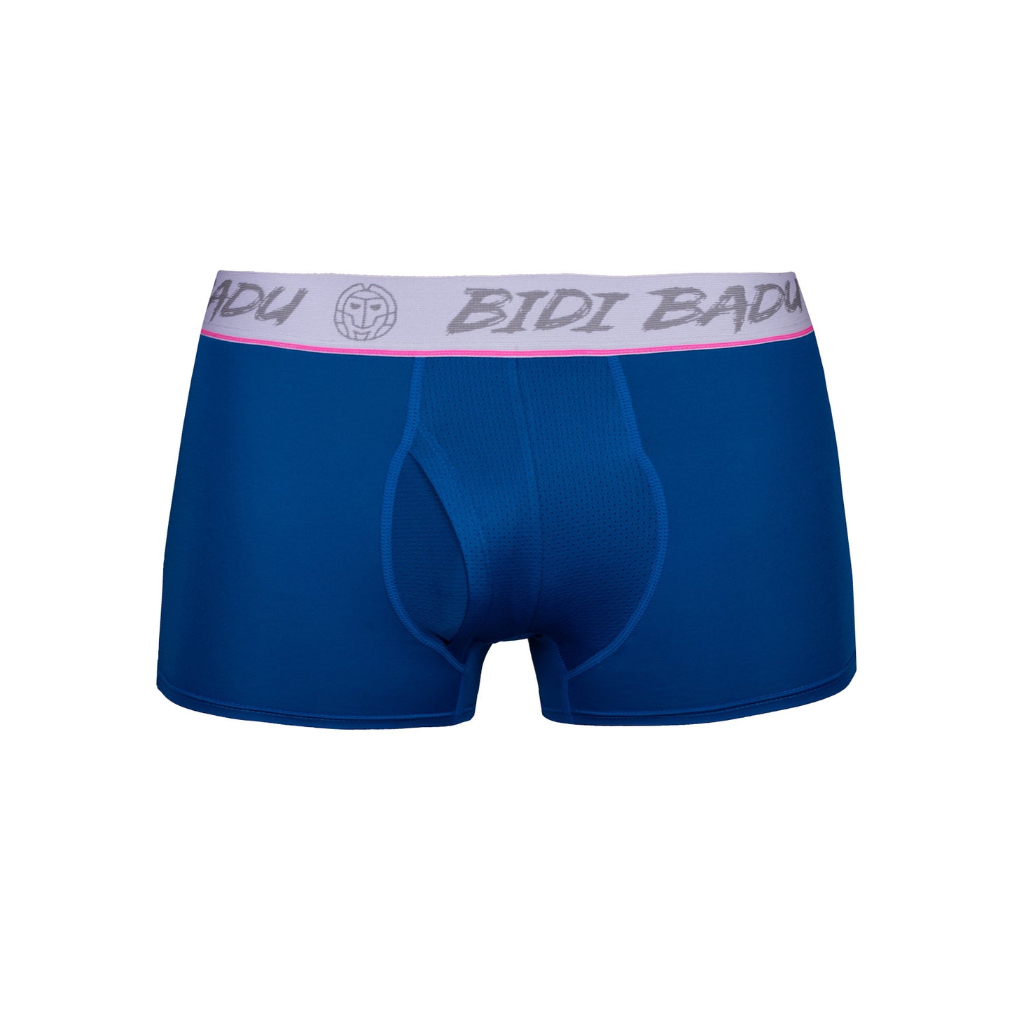 BIDI BADU Max Basic Boxershort Heren - donkerblauw, wit