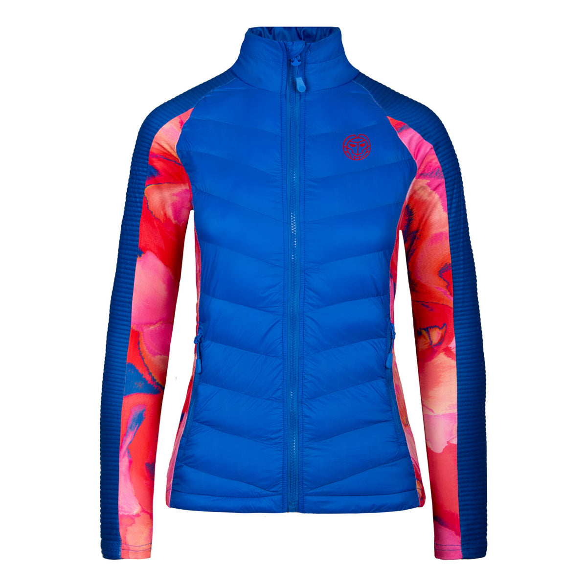 BIDI BADU Dania Tech Down Jacket Trainingsjack Dames - blauw, veelkleurig