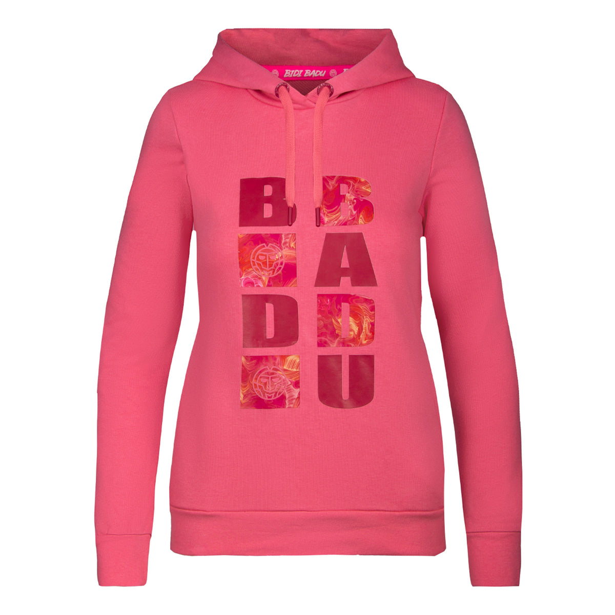 BIDI BADU Salia Lifestyle Sweater met capuchon Dames - pink,
