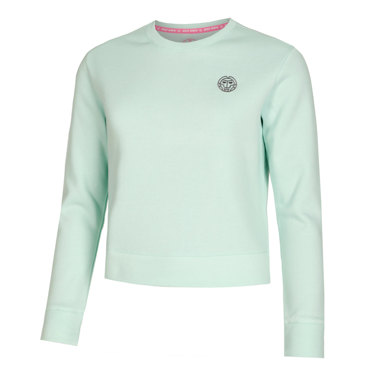 BIDI BADU Mirella Basic Crew Sweatshirt Dames-Mint