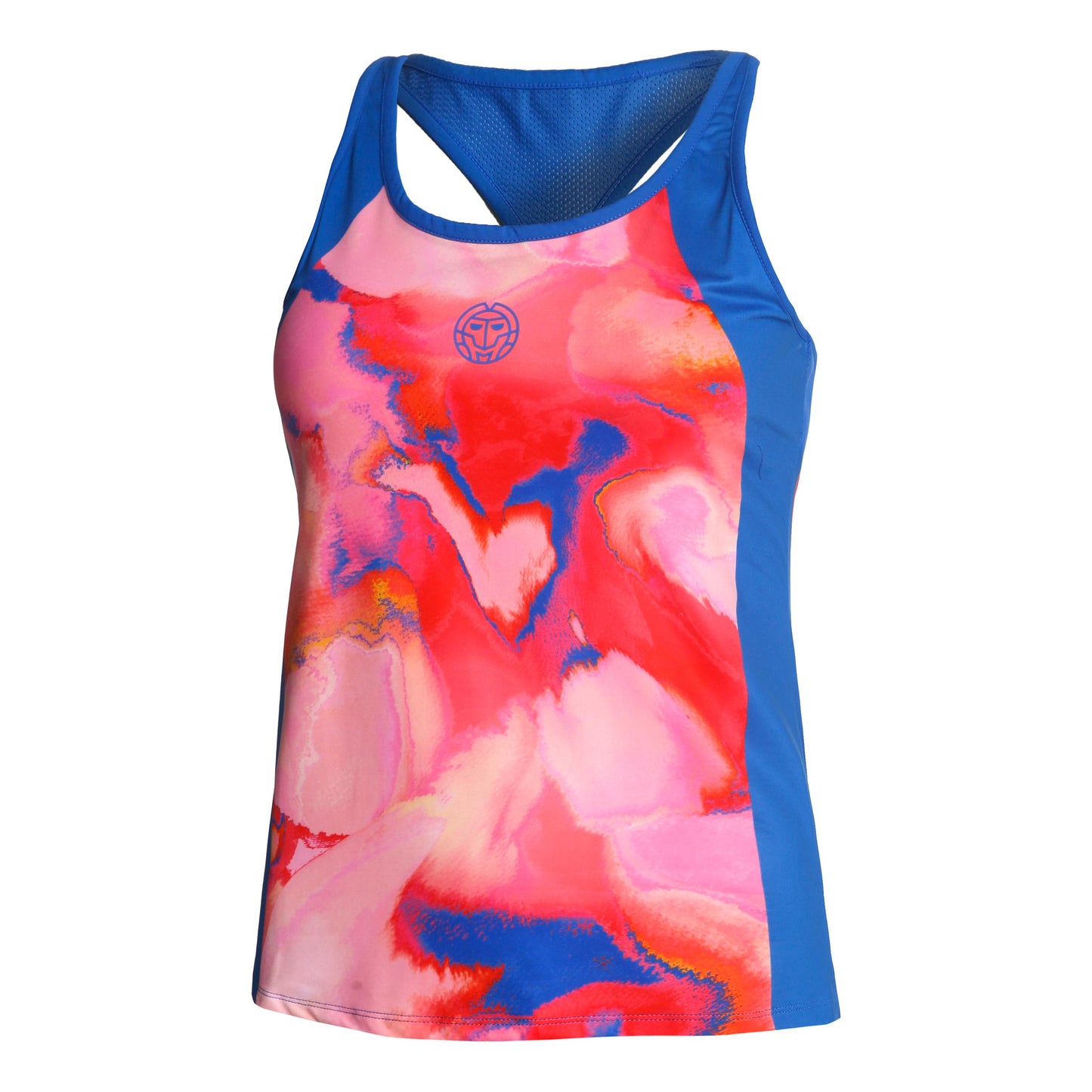 BIDI BADU Jua Tech Tanktop Dames - blauw, veelkleurig