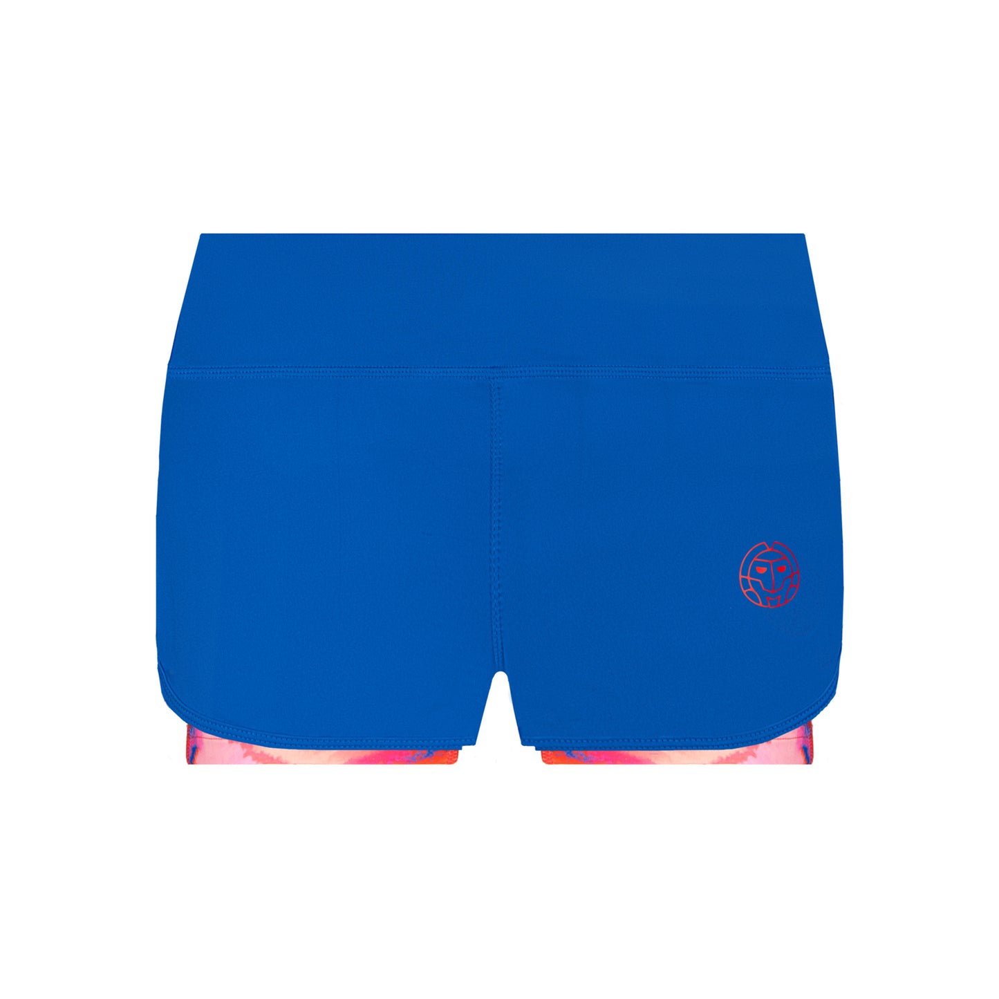 BIDI BADU Chidera Tech 2in1 Shorts Dames - blauw, veelkleurig