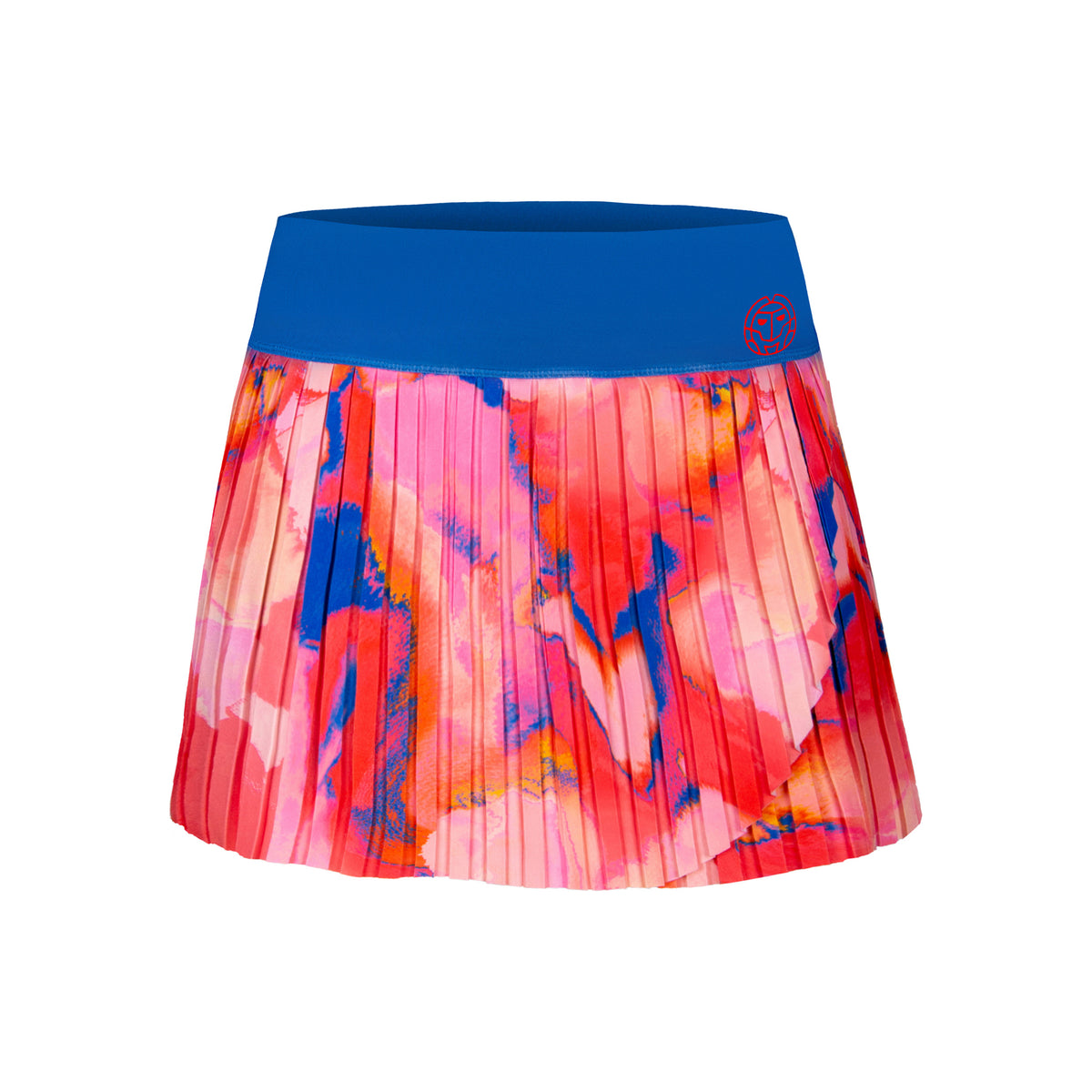 BIDI BADU Inaya Tech Plissee Rok Dames - veelkleurig, blauw