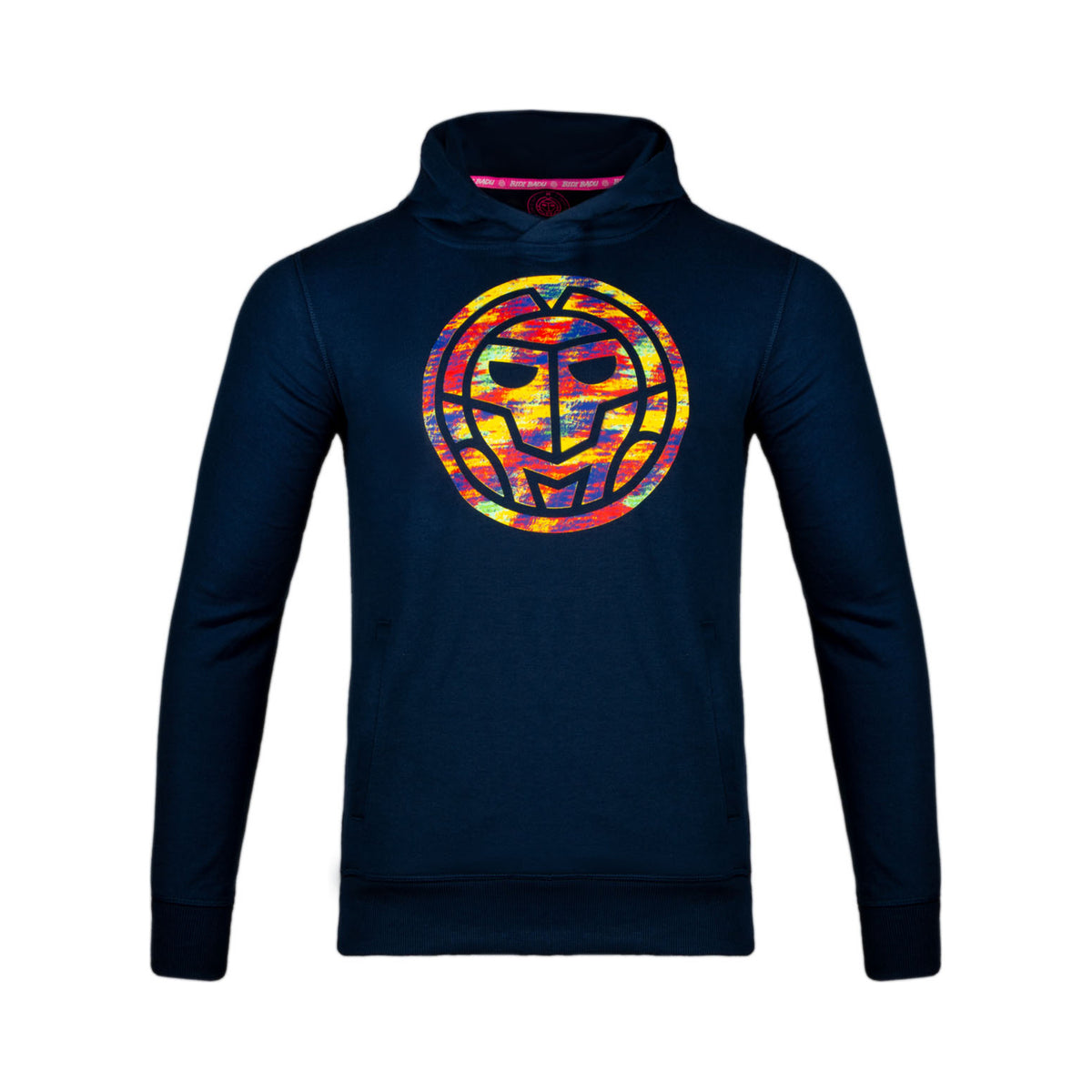 BIDI BADU Senyo Lifestyle Sweater met capuchon Jongens - donkerblauw, veelkleurig