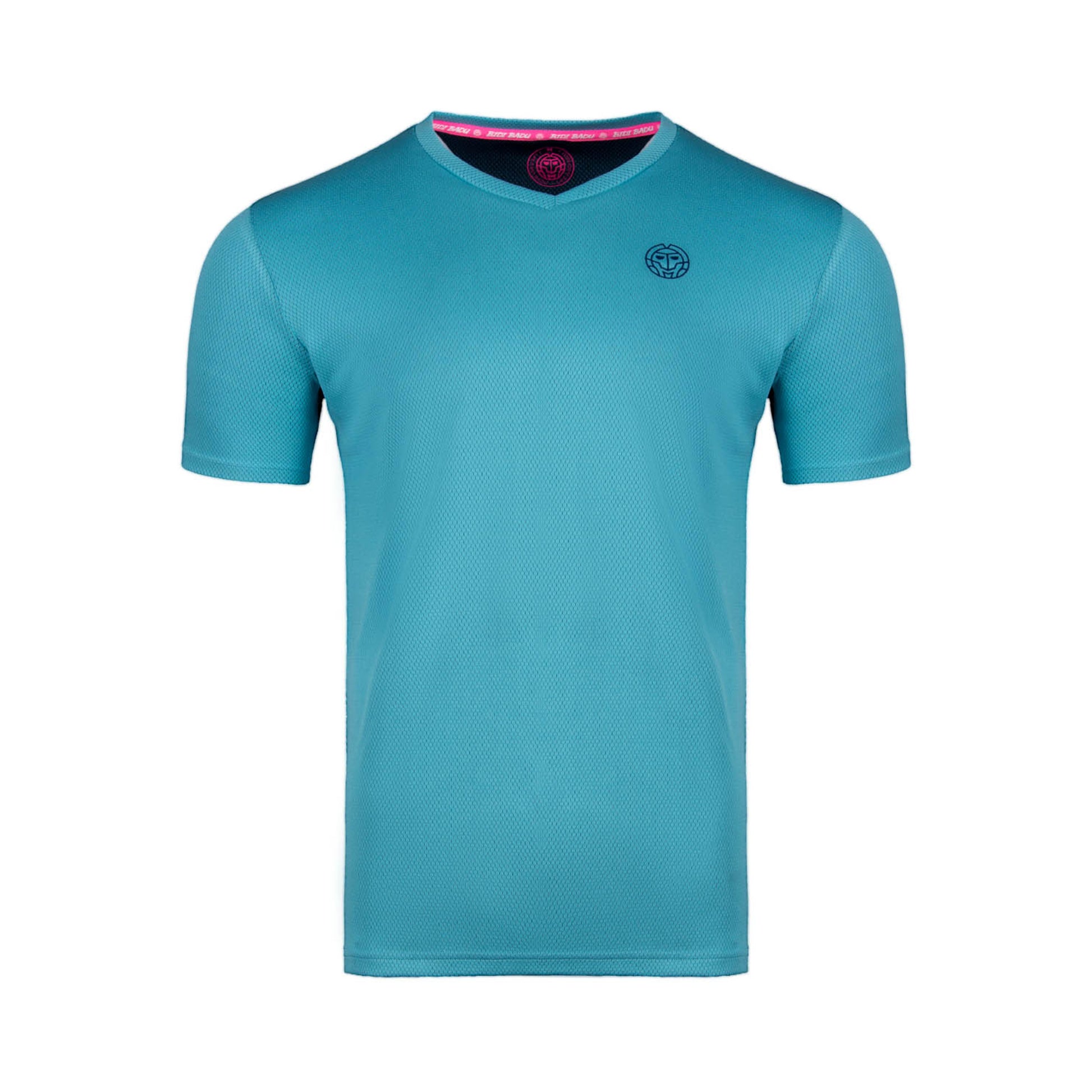 BIDI BADU Evin Tech Round T-shirt Jongens - lichtblauw, donkerblauw