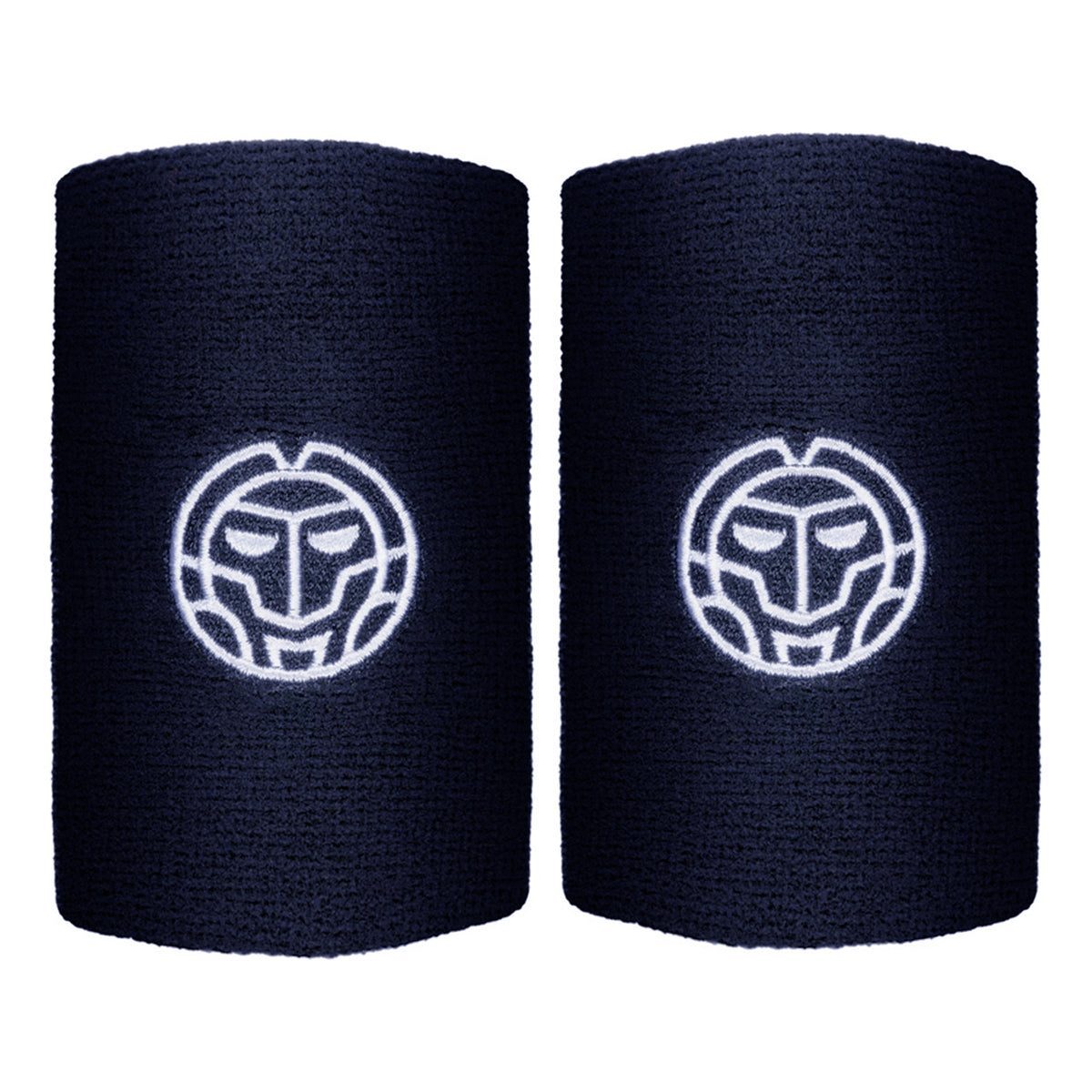BIDI BADU Cody Code Move Zweetband lang - donkerblauw, wit
