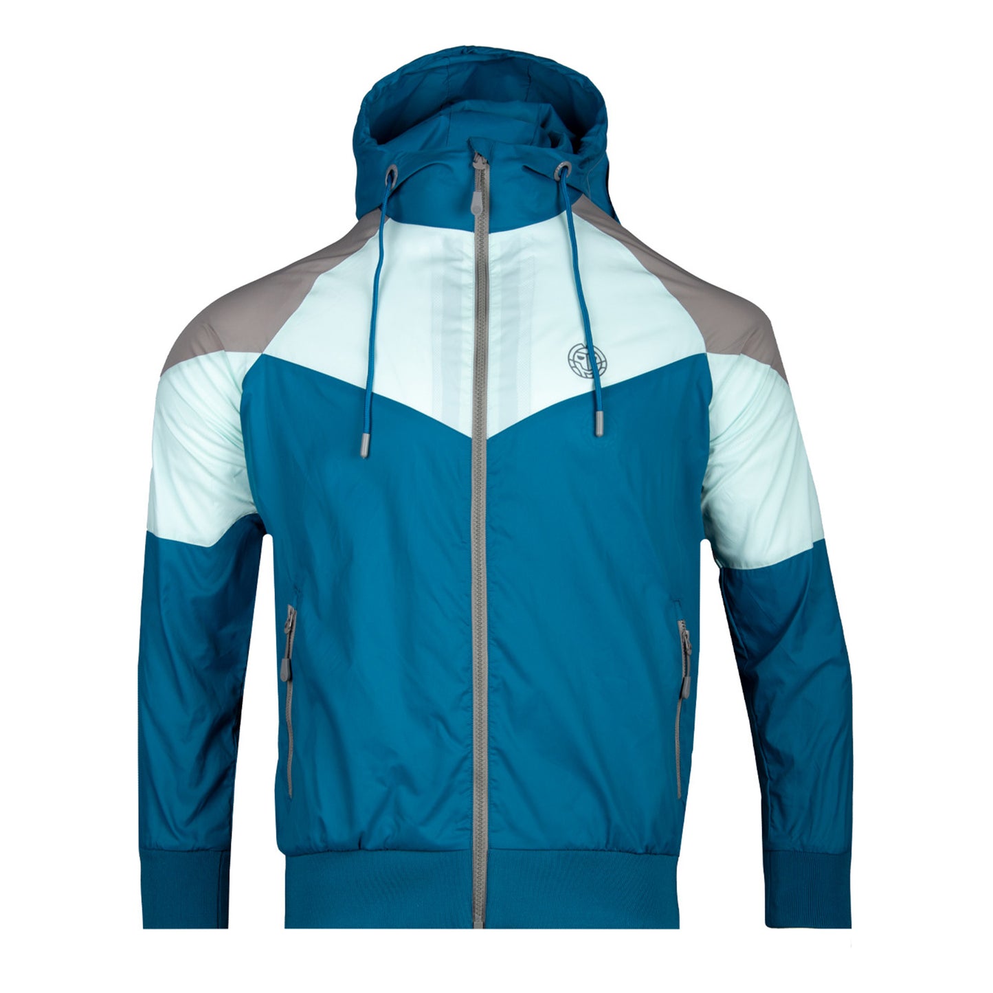 BIDI BADU Jabba Tech Trainingsjack Heren - blauw, mint