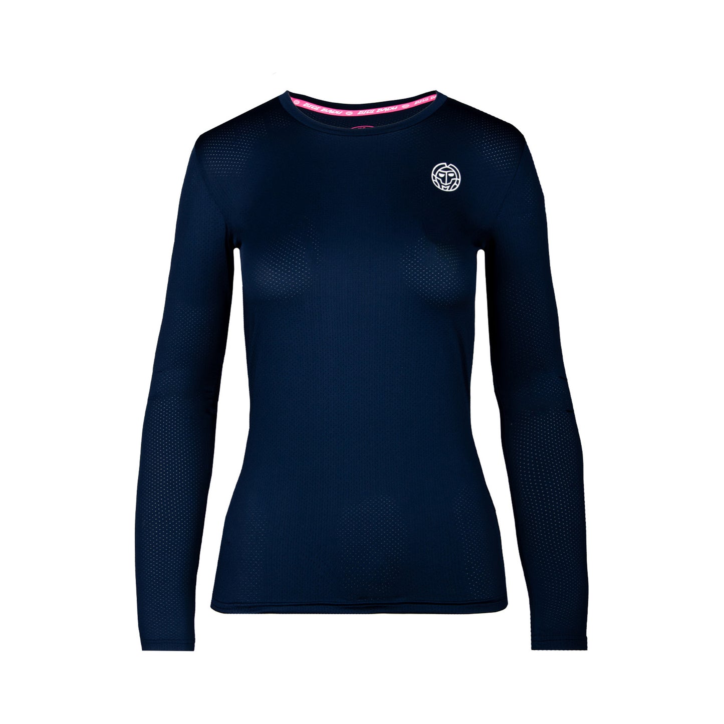 BIDI BADU Mina Tech Roundneck Longsleeve Meisjes - donkerblauw,