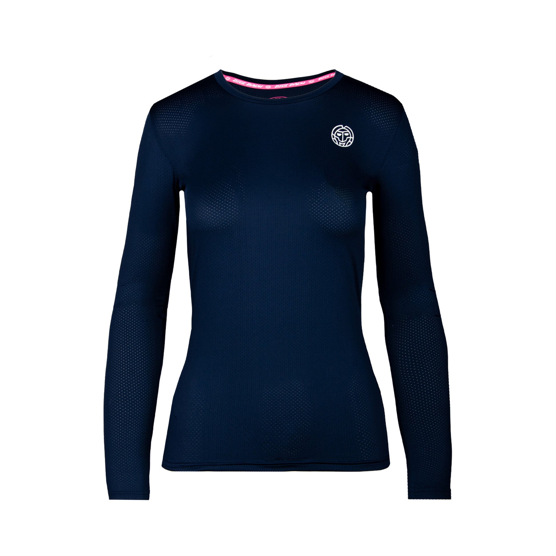 BIDI BADU Mina Tech Roundneck Longsleeve Meisjes - donkerblauw,