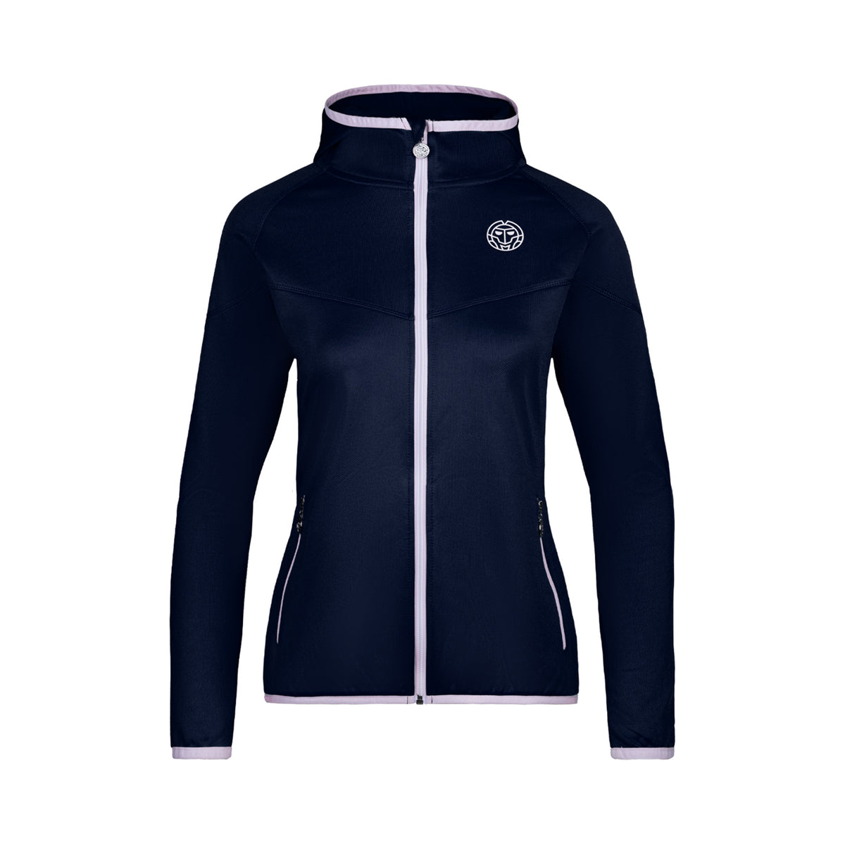 BIDI BADU Grace Tech Trainingsjack Meisjes - donkerblauw, wit