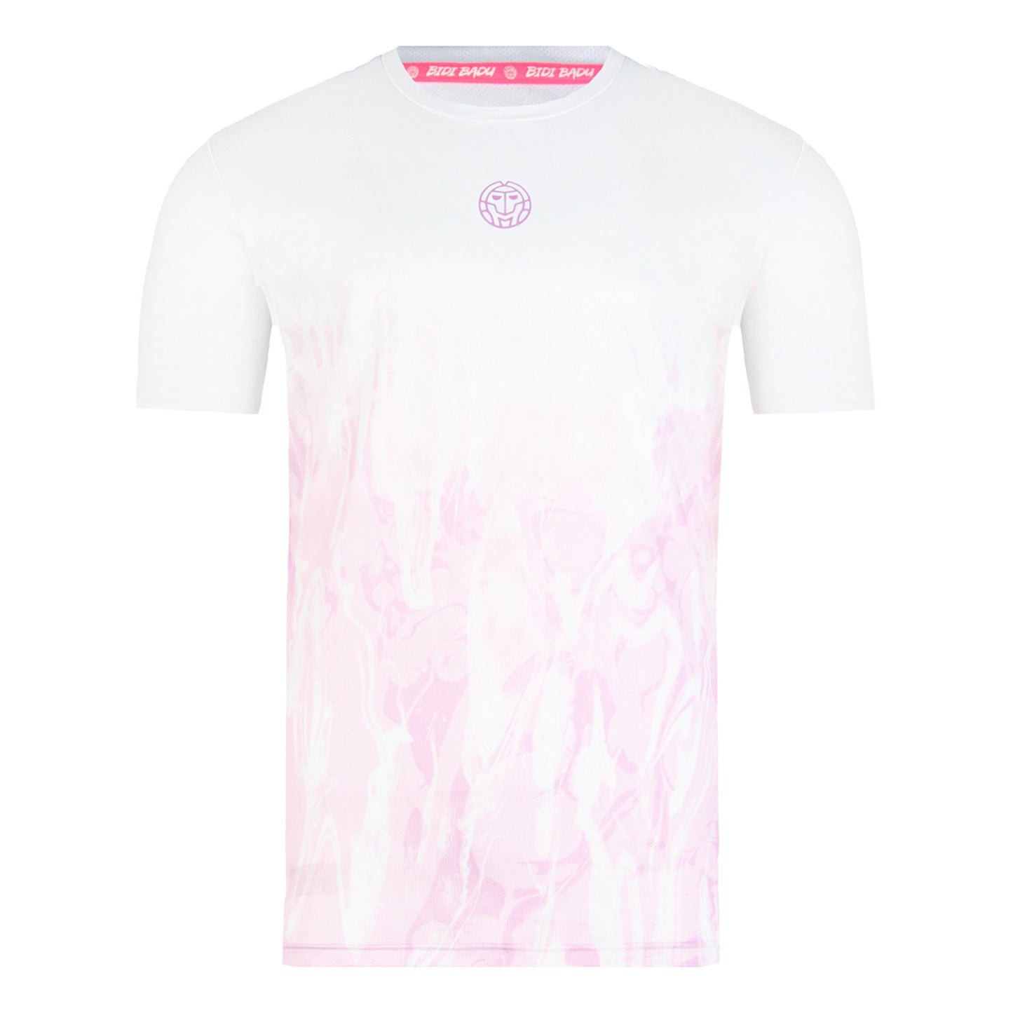 BIDI BADU Tafari Tech T-shirt Heren - paars, wit