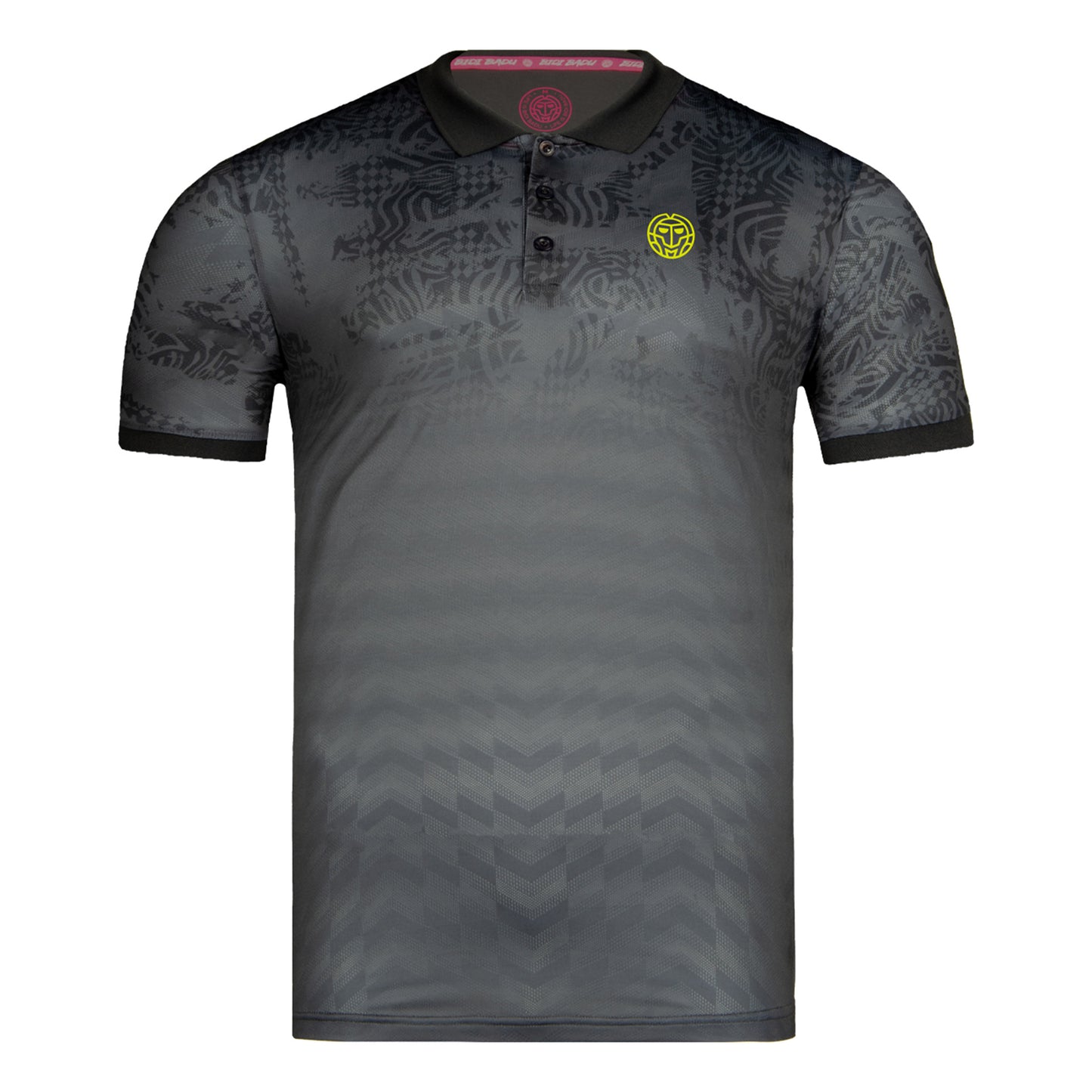 BIDI BADU Yero Tech Polo Heren - grijs,