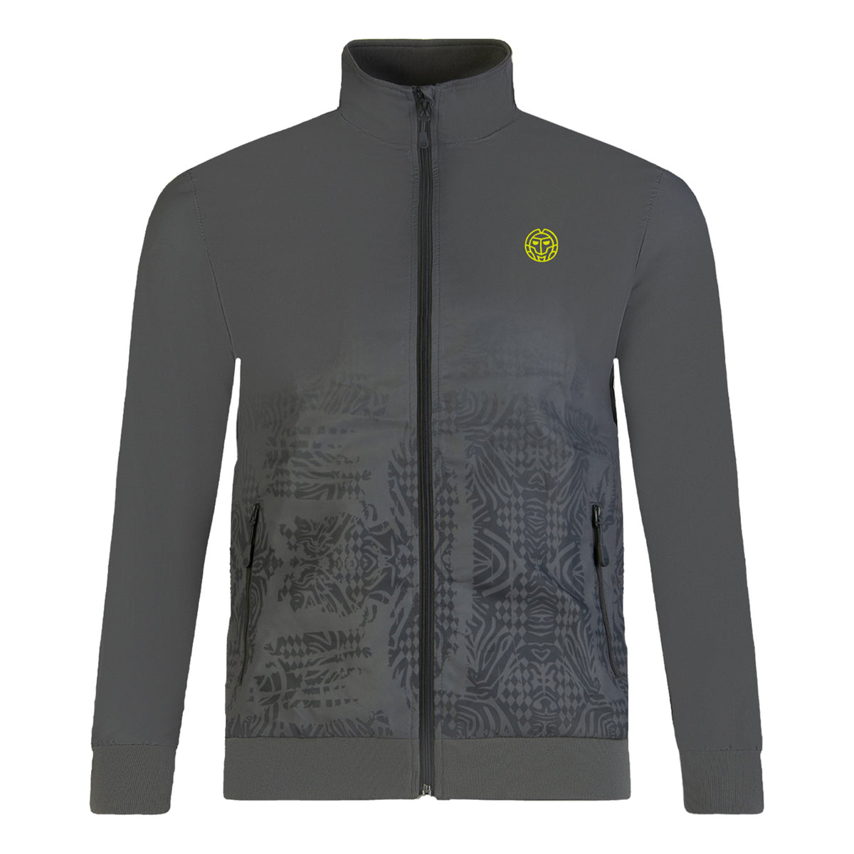 BIDI BADU Lynel Tech Trainingsjack Heren - grijs,