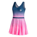 Colortwist 2in1 Jurk Dames - pink, donkerblauw