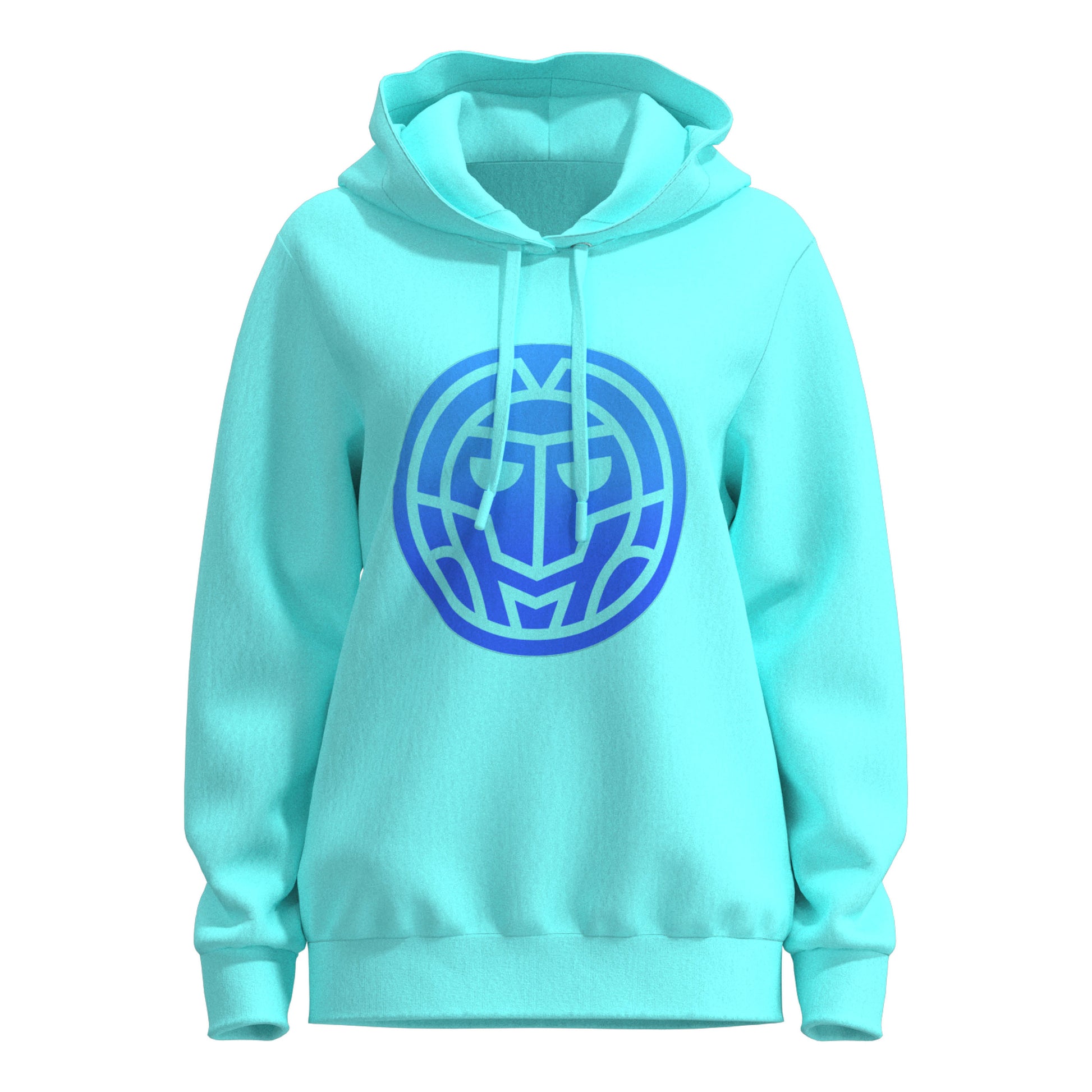 BIDI BADU Colortwist Chill Sweater met capuchon Dames - turkoois,