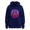 Colortwist Chill Sweater met capuchon Dames - donkerblauw, pink