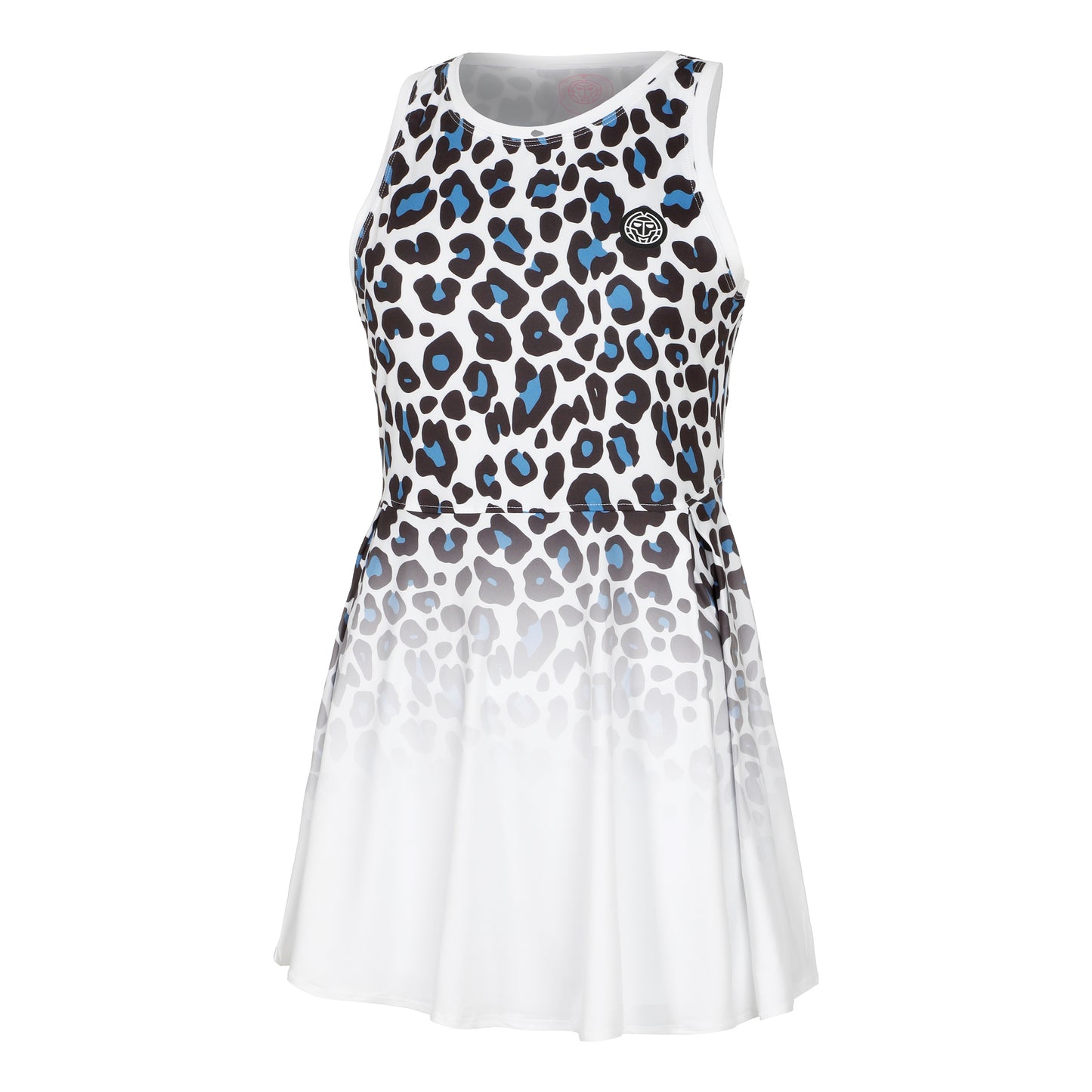 BIDI BADU Leoparty Styles 2in1 Jurk Dames-Wit,Zwart