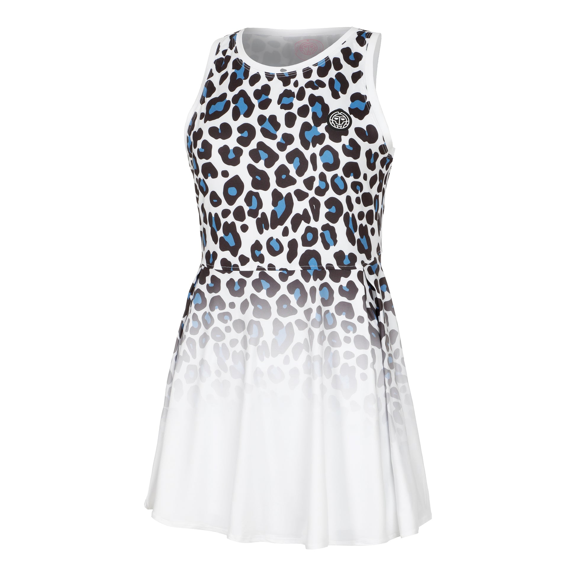 BIDI BADU Leoparty Styles 2in1 Jurk Dames-Wit,Zwart