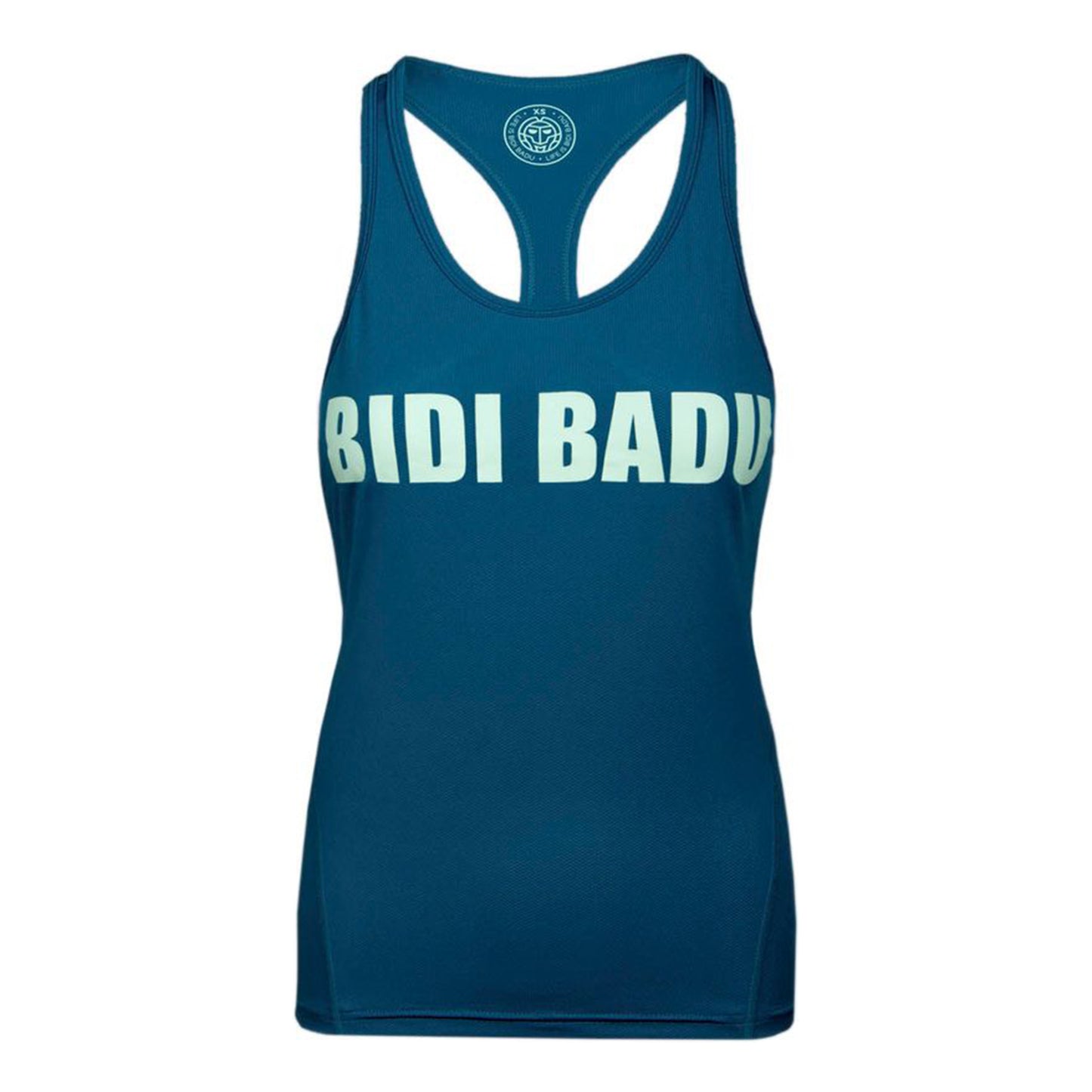 BIDI BADU Rhombo Move Tanktop Dames - petrolblauw,