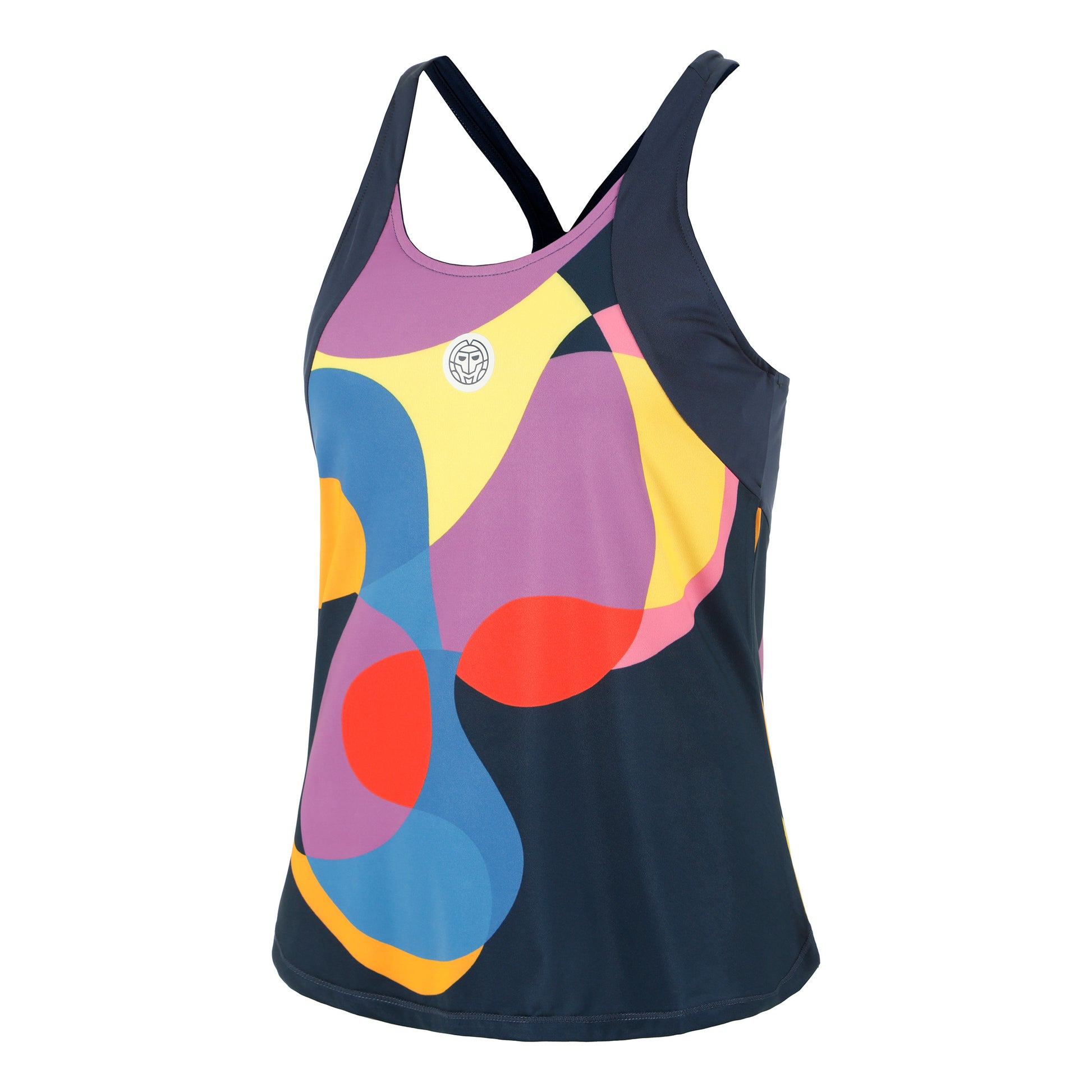 BIDI BADU Twiggy Tanktop Dames-Donkerblauw,Veelkleurig