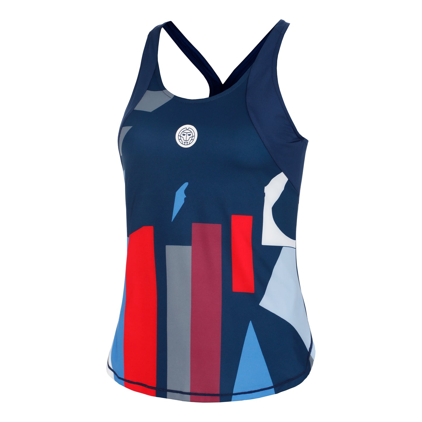BIDI BADU New York 2024 Tanktop Dames-Donkerblauw,Veelkleurig