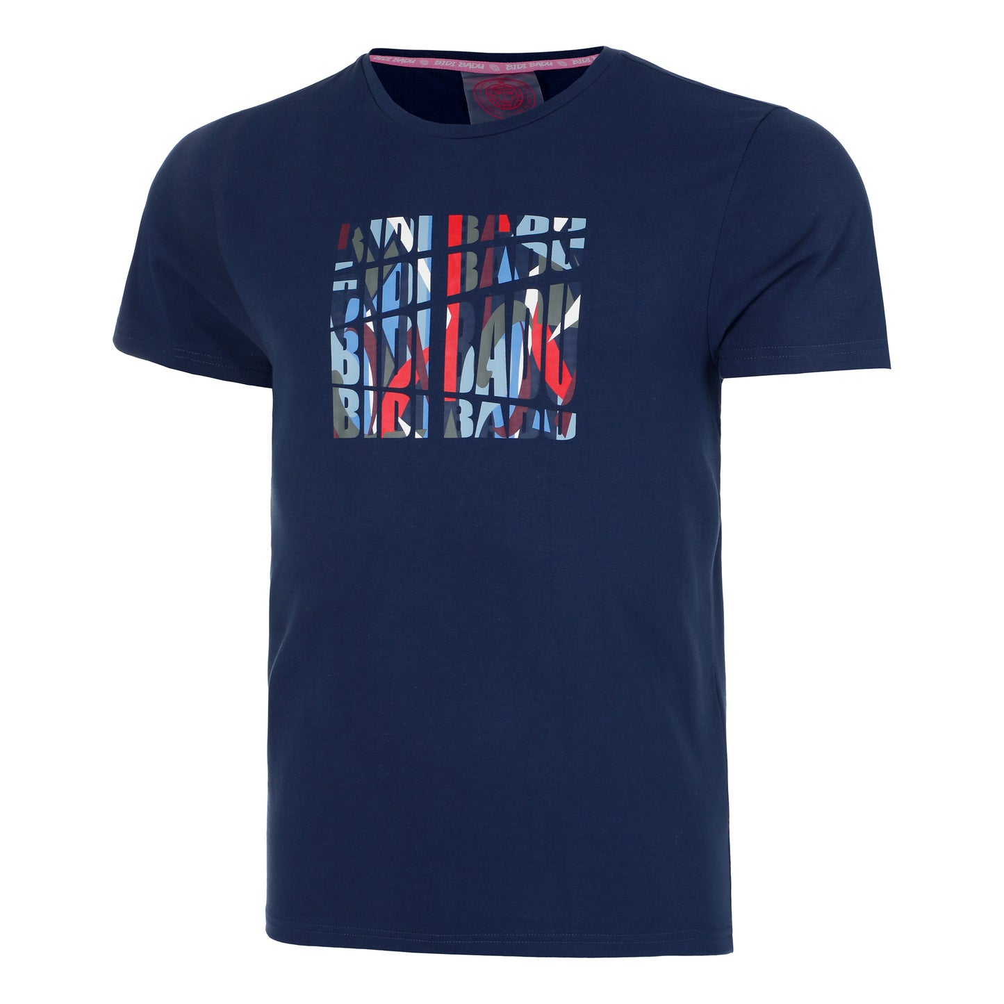BIDI BADU New York 2024 T-shirt Heren-Donkerblauw,Veelkleurig
