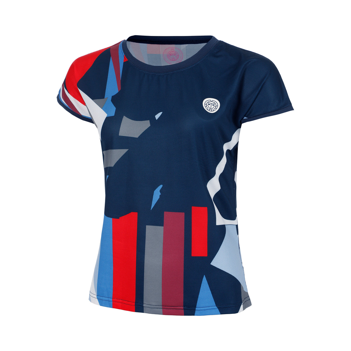 BIDI BADU New York 2024 T-shirt Meisjes-Donkerblauw,Veelkleurig