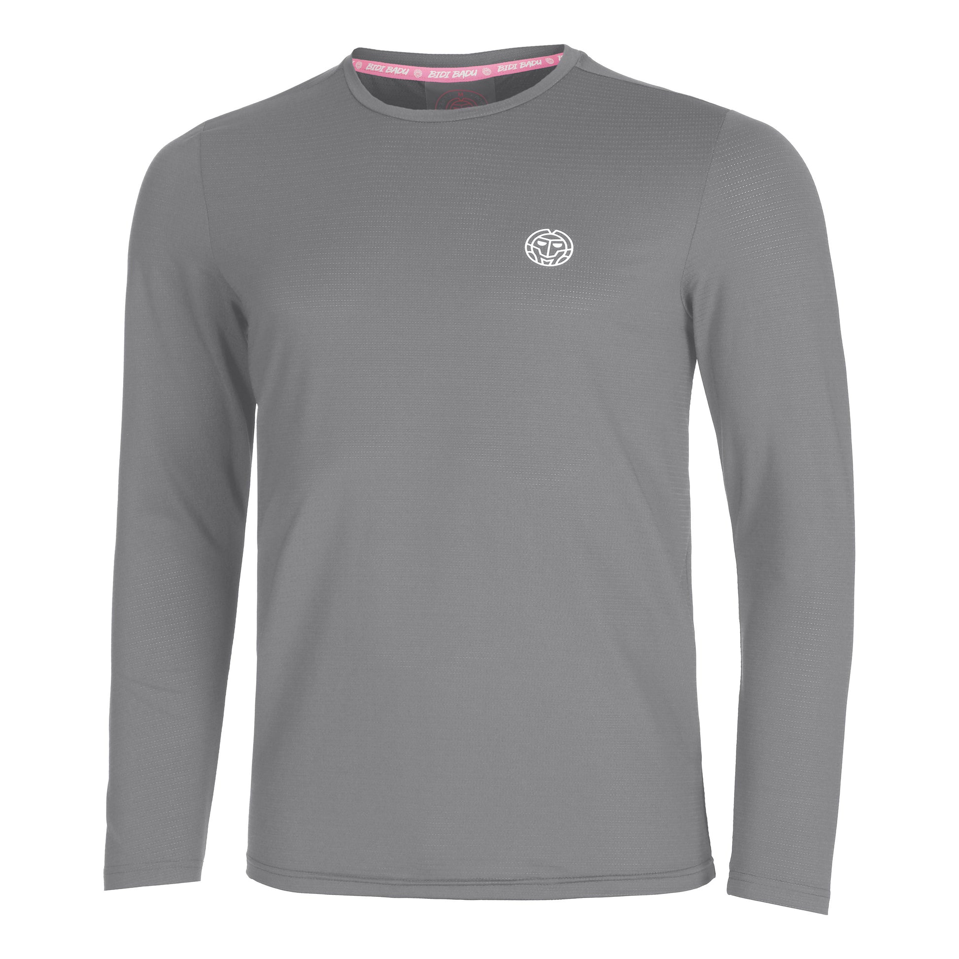 BIDI BADU Crew Roundneck Longsleeve Heren-Grijs
