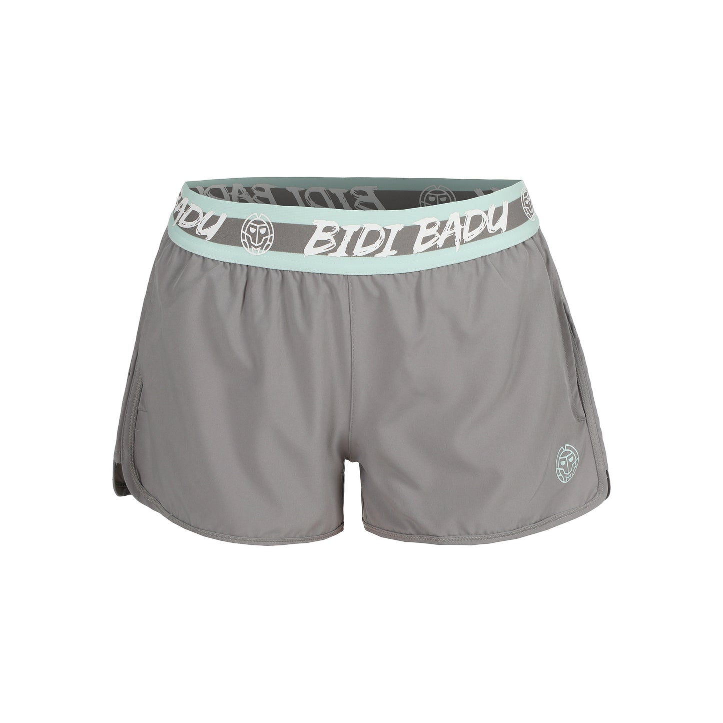 BIDI BADU Tiida Tech 2 In 1 Shorts Short Voor Tennisballen Dames-Grijs,Mint