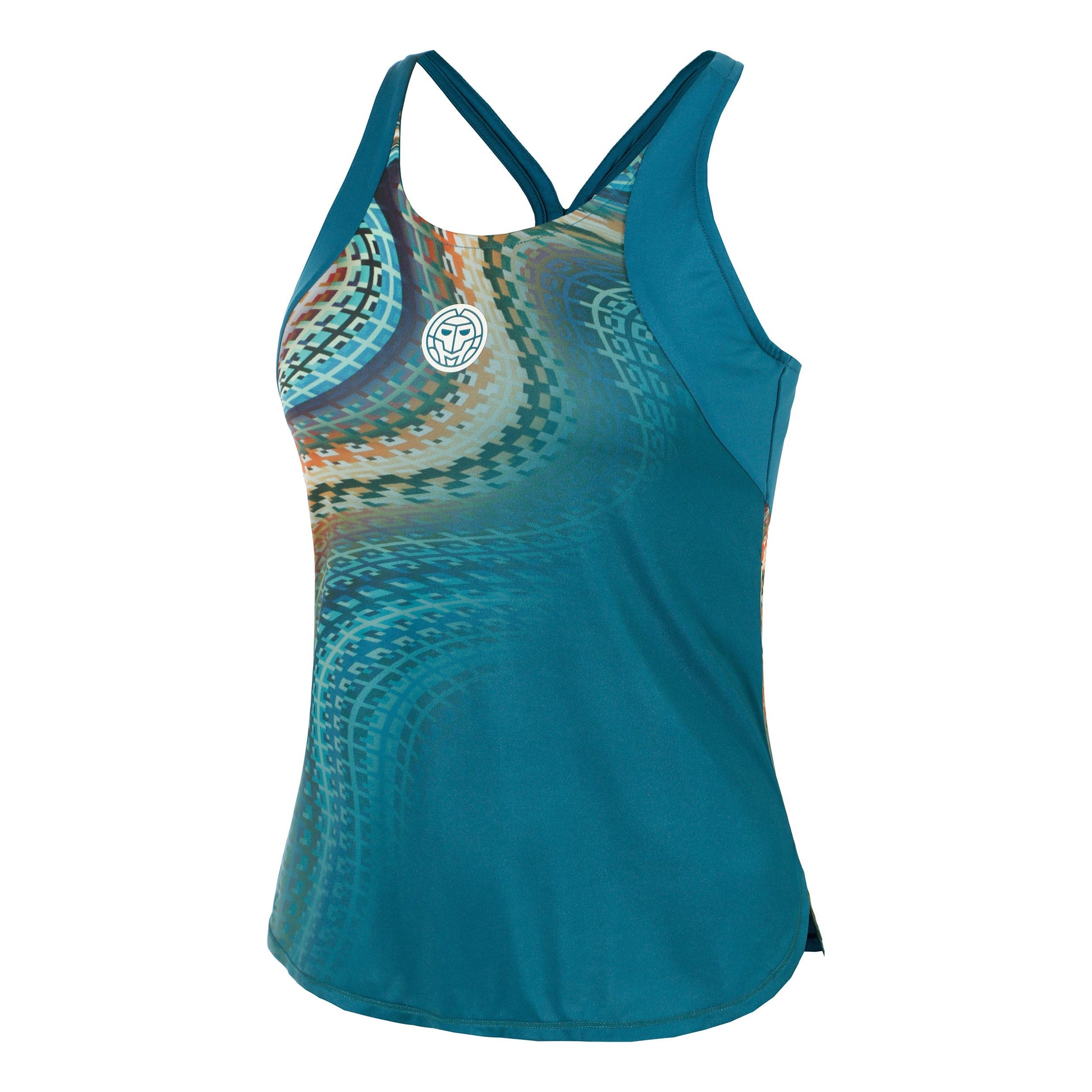 BIDI BADU Komodo Tanktop Dames-Petrolblauw