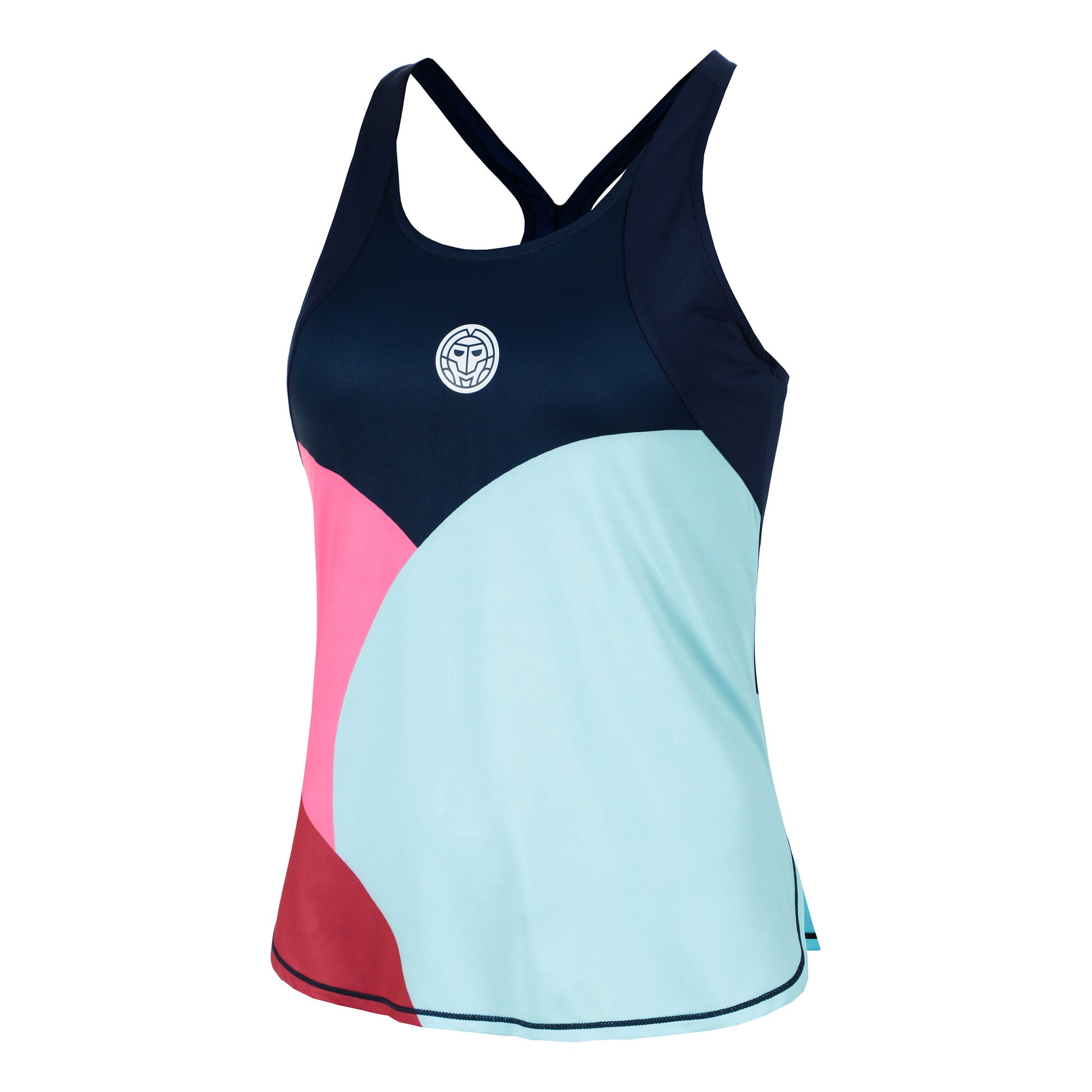BIDI BADU Bubble Tanktop Dames-Donkerblauw,Turkoois