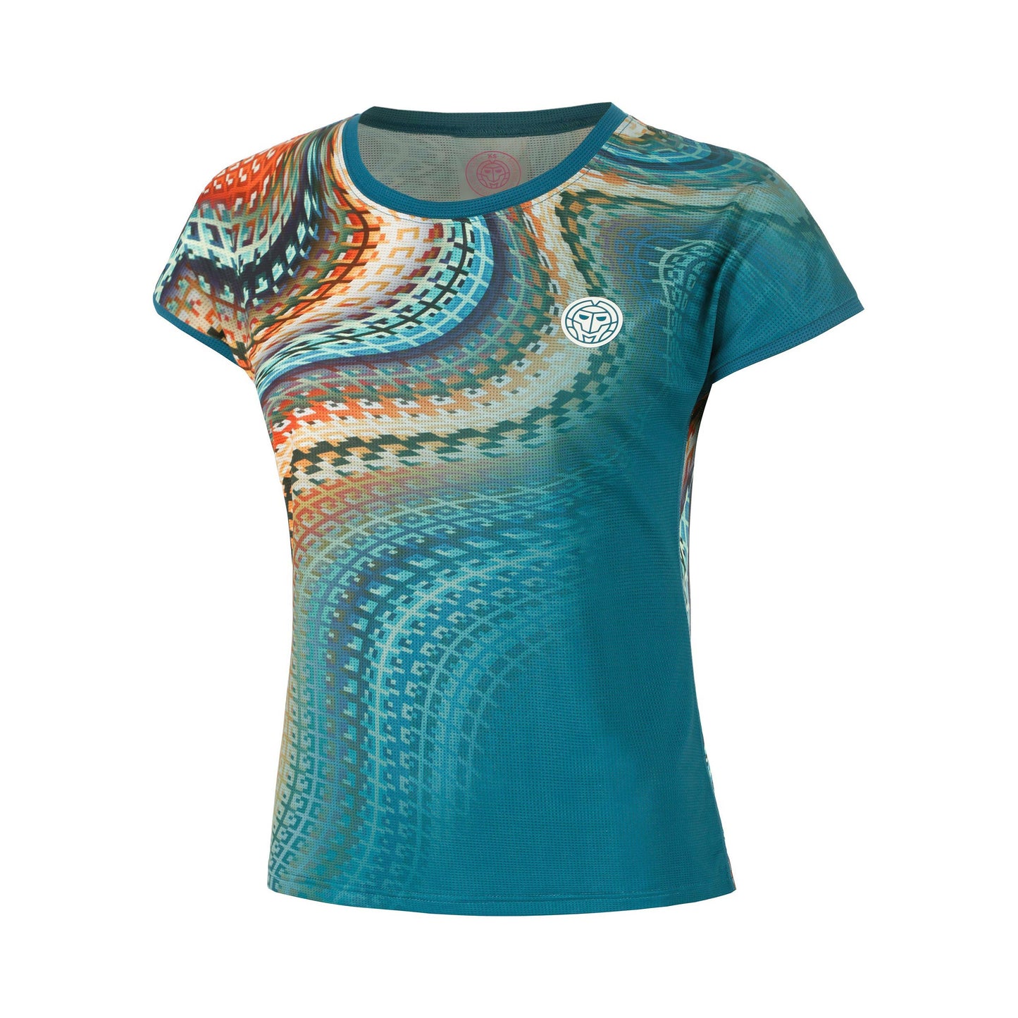 BIDI BADU Komodo T-shirt Meisjes-Petrolblauw