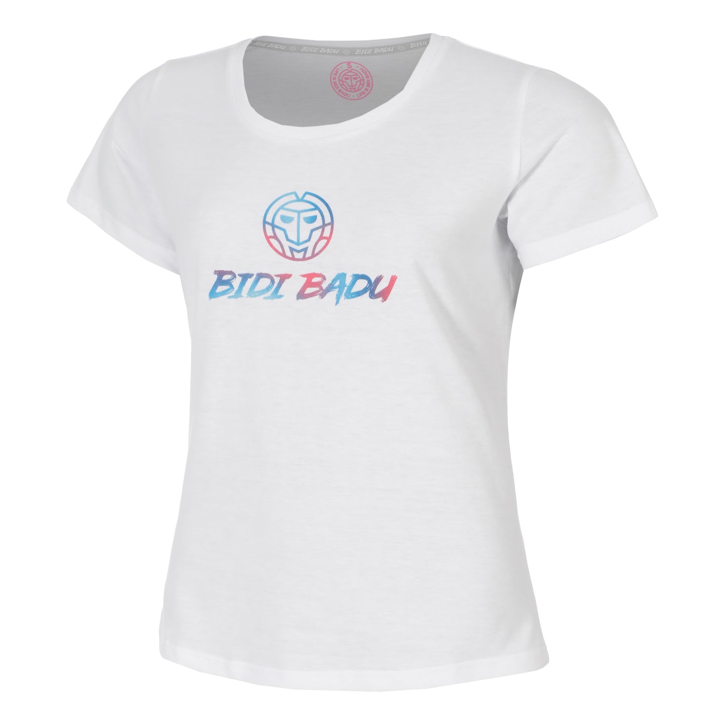 BIDI BADU Logo Chill T-shirt Dames-wit