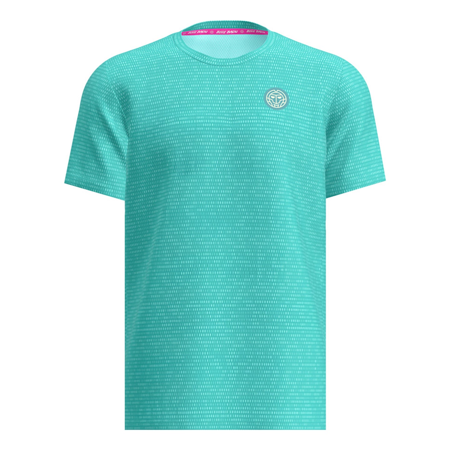 BIDI BADU Kaleido Two Colored T-shirt Heren-Turkoois