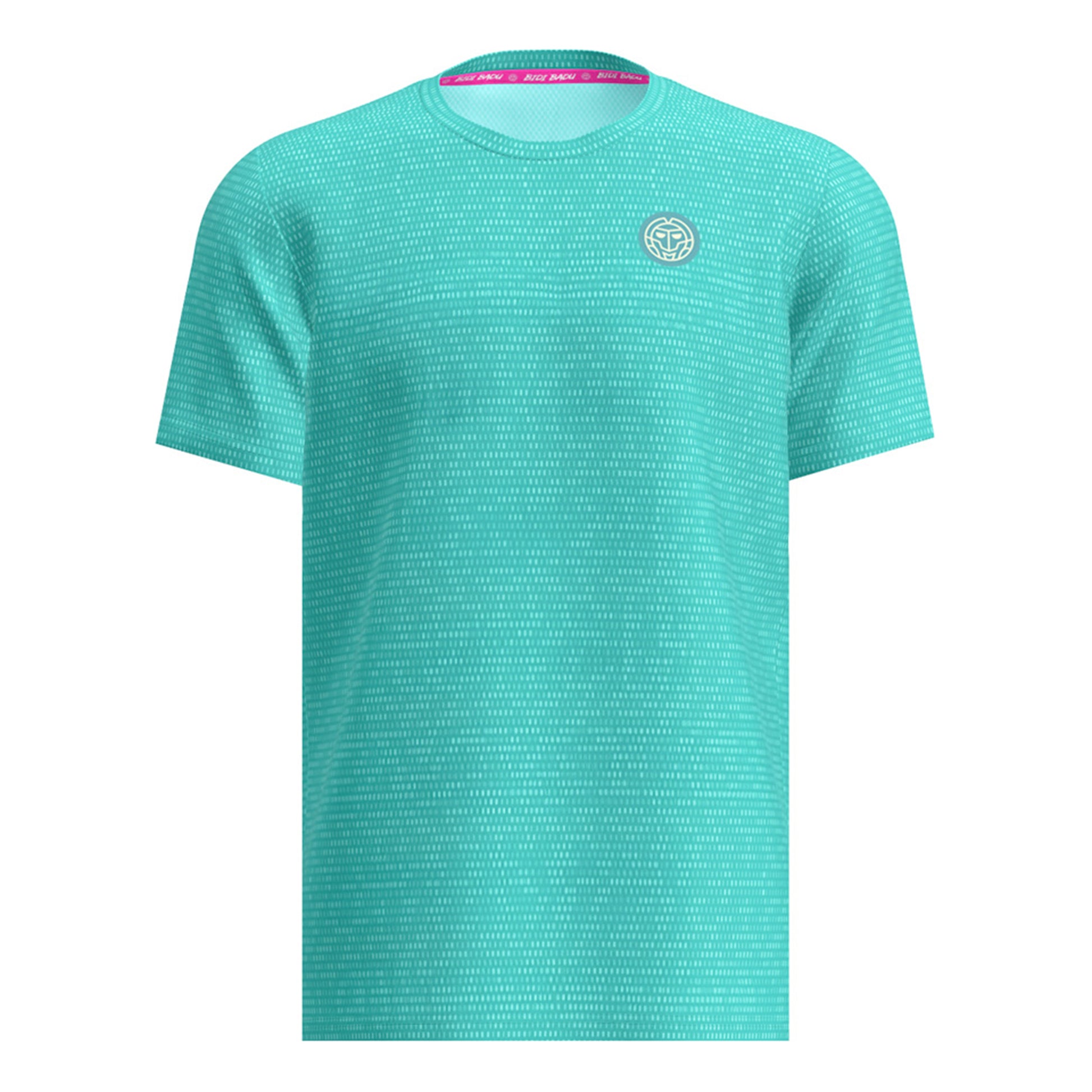 BIDI BADU Kaleido Two Colored T-shirt Heren-Turkoois