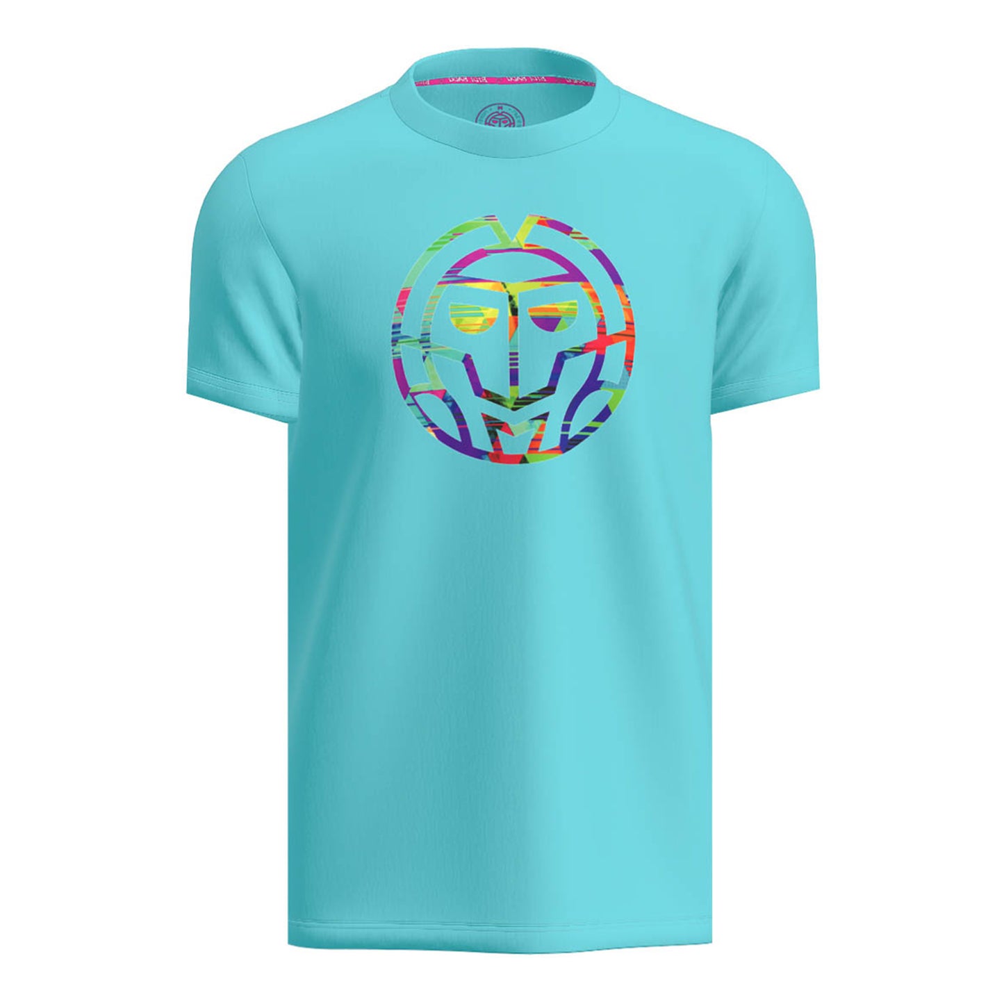 BIDI BADU Kaleido Chill T-shirt Heren-Turkoois