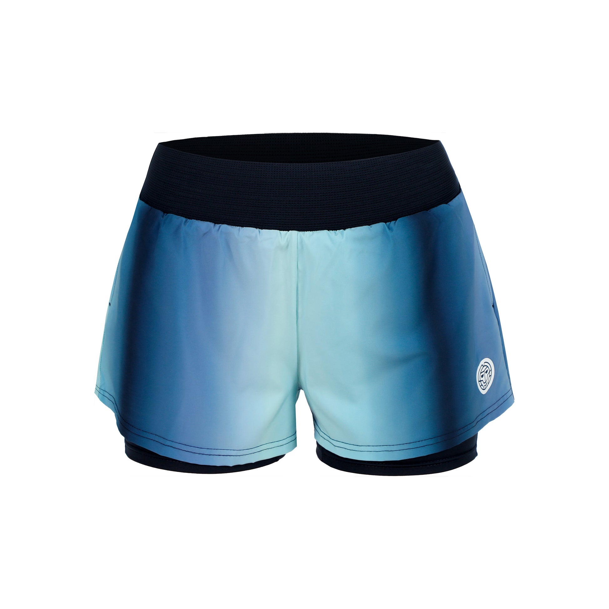 BIDI BADU Spectrum 2In1 Printed Shorts Meisjes-Donkerblauw,Lichtblauw