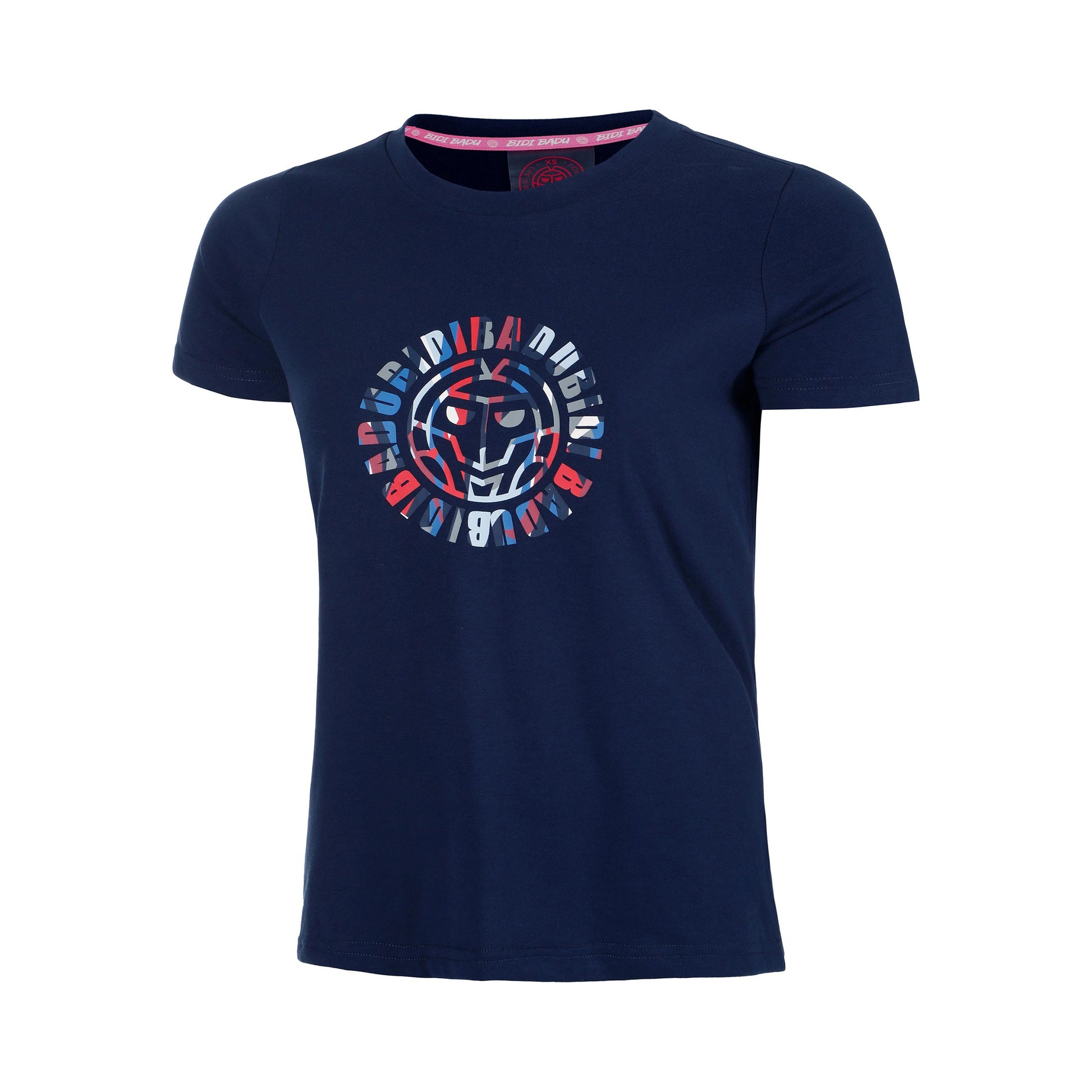 BIDI BADU New York 2024 Chill T-shirt Meisjes - donkerblauw, rood