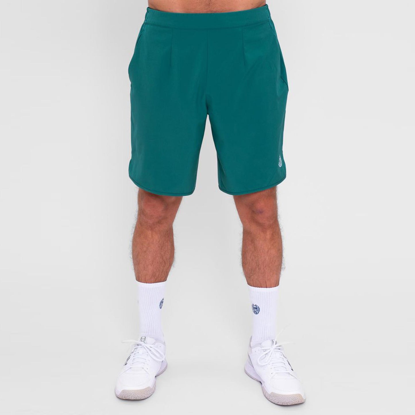 BIDI BADU Spike Crew 9Inch Shorts Heren-Donkergroen