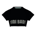 Abdominis Crop Move T-shirt Dames-Zwart