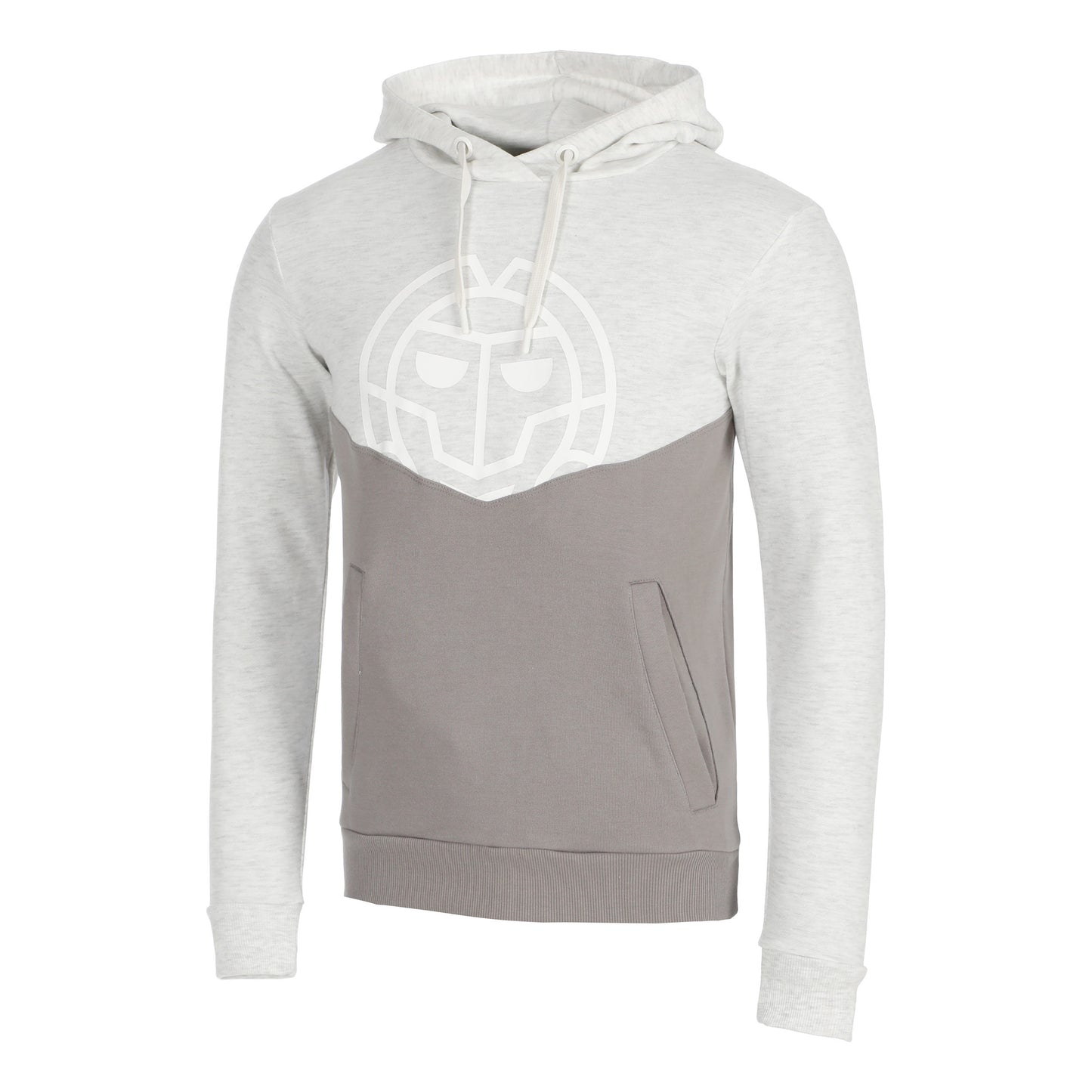 BIDI BADU Lunis Lifestyle Sweater Met Capuchon Heren-Crème,Grijs